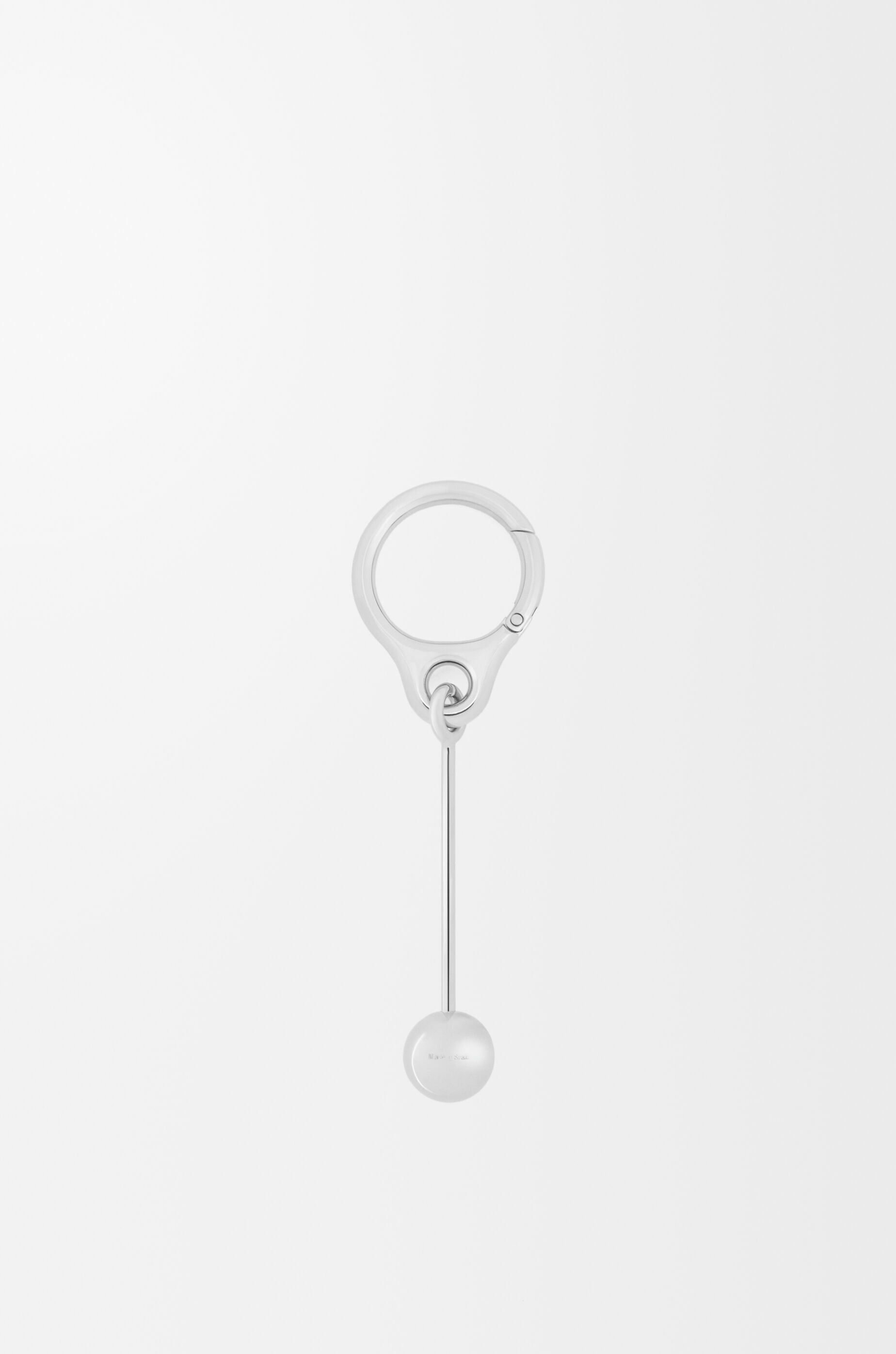 LOEWE Pebble personalisation bar Silver