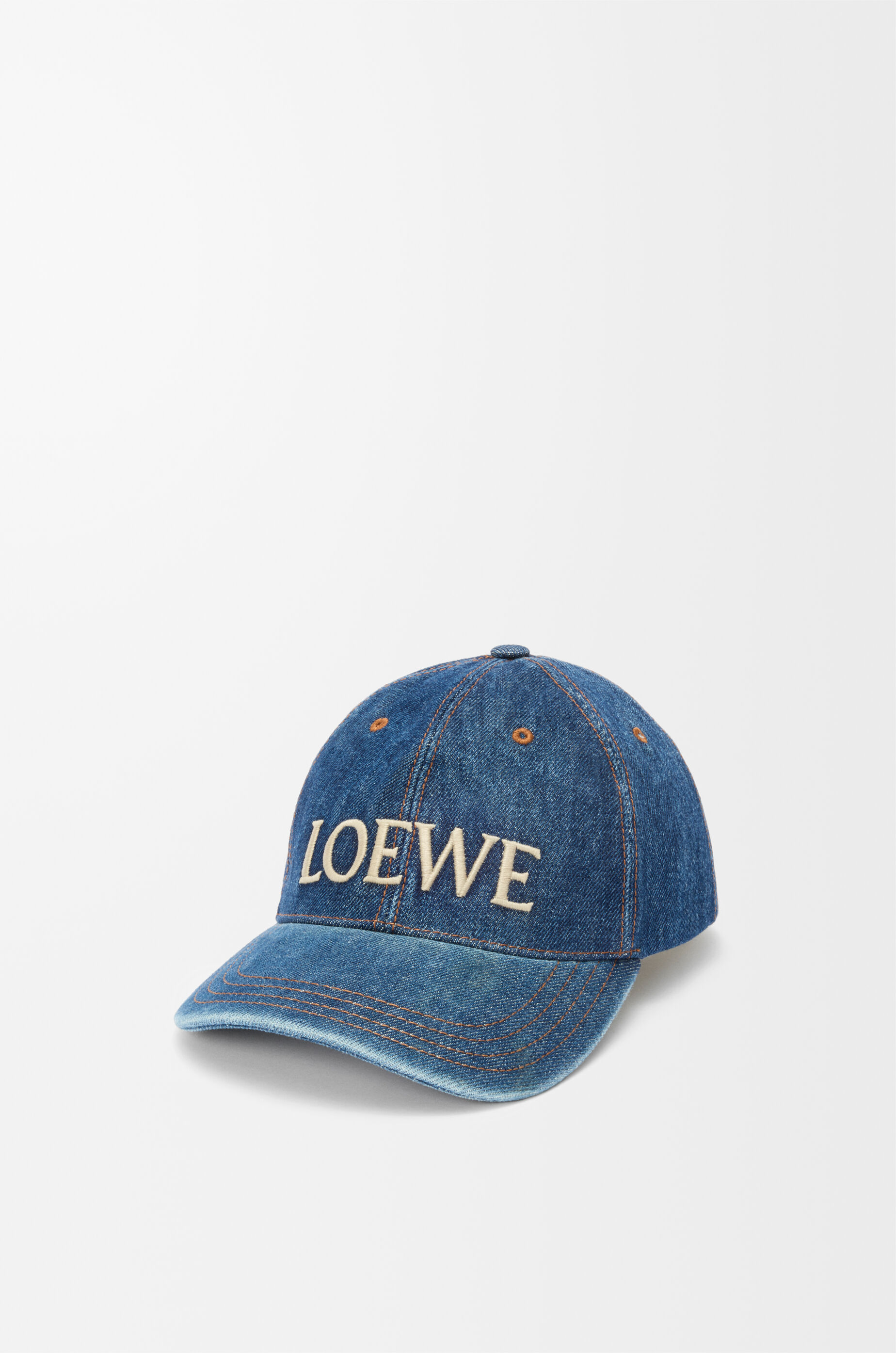 LOEWE LOEWE cap in denim Denim Blue