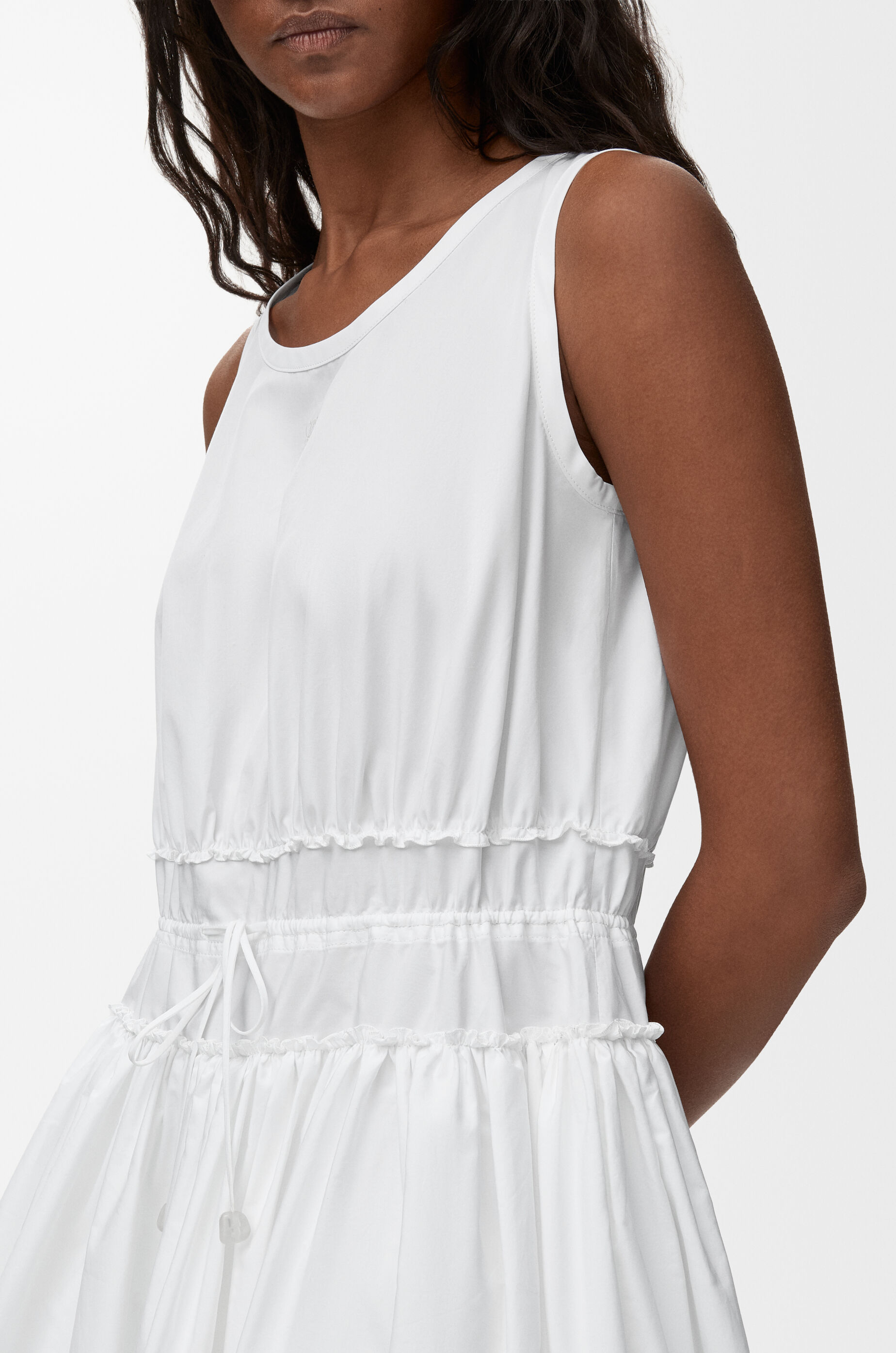 LOEWE Dress in cotton White