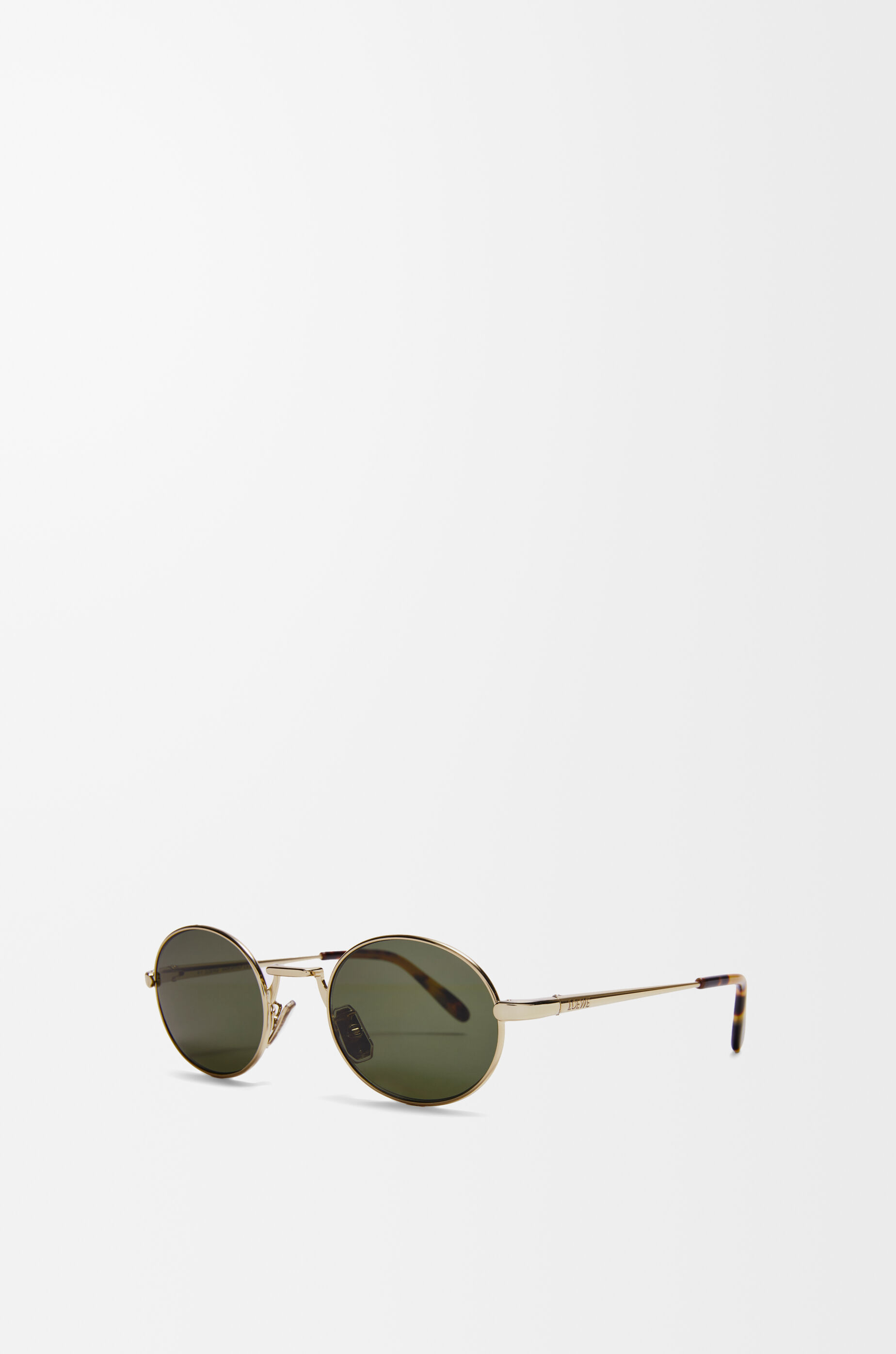LOEWE Groove Oval sunglasses Green