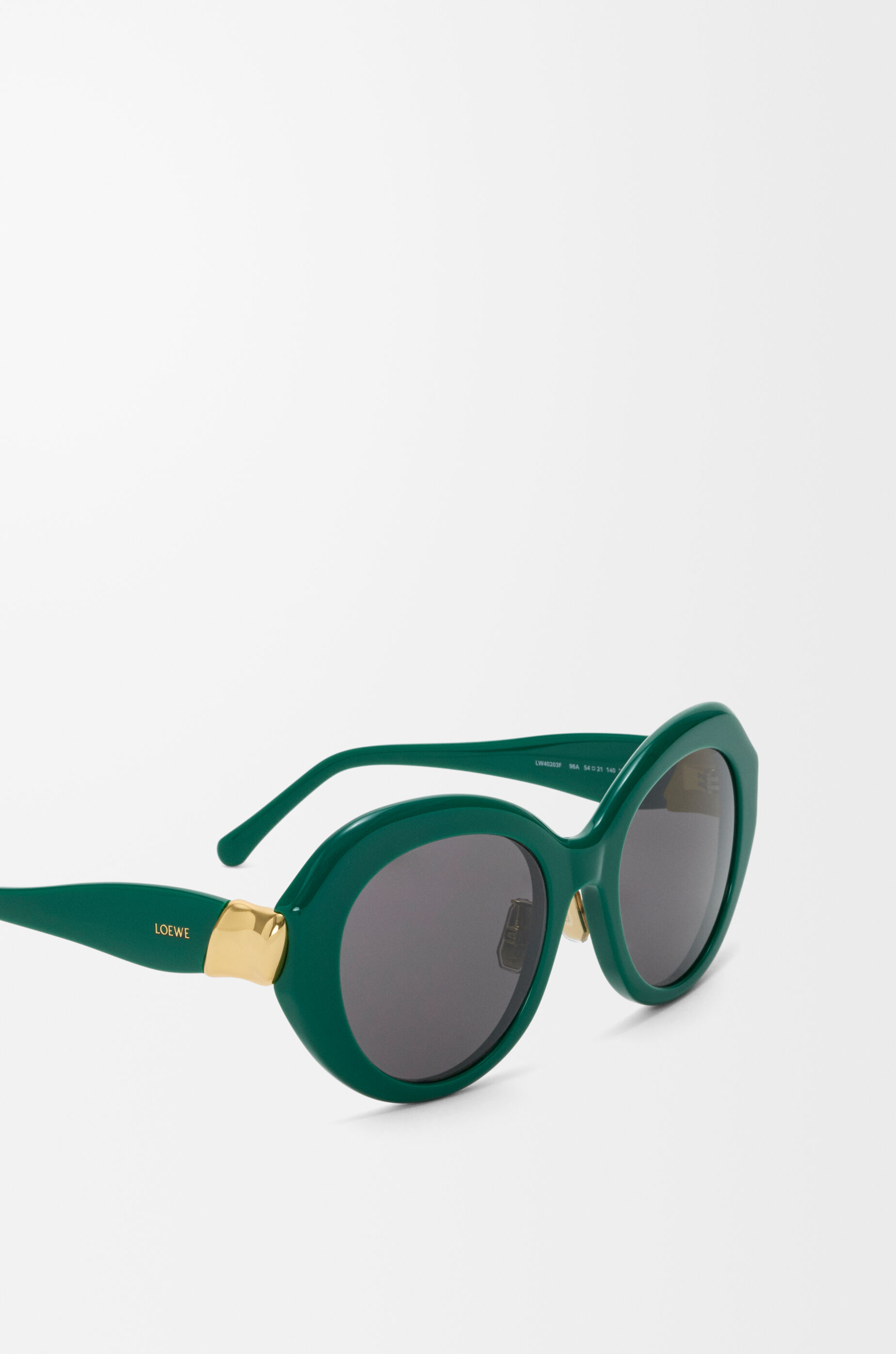 LOEWE Coil Butterfly sunglasses Emerald Green