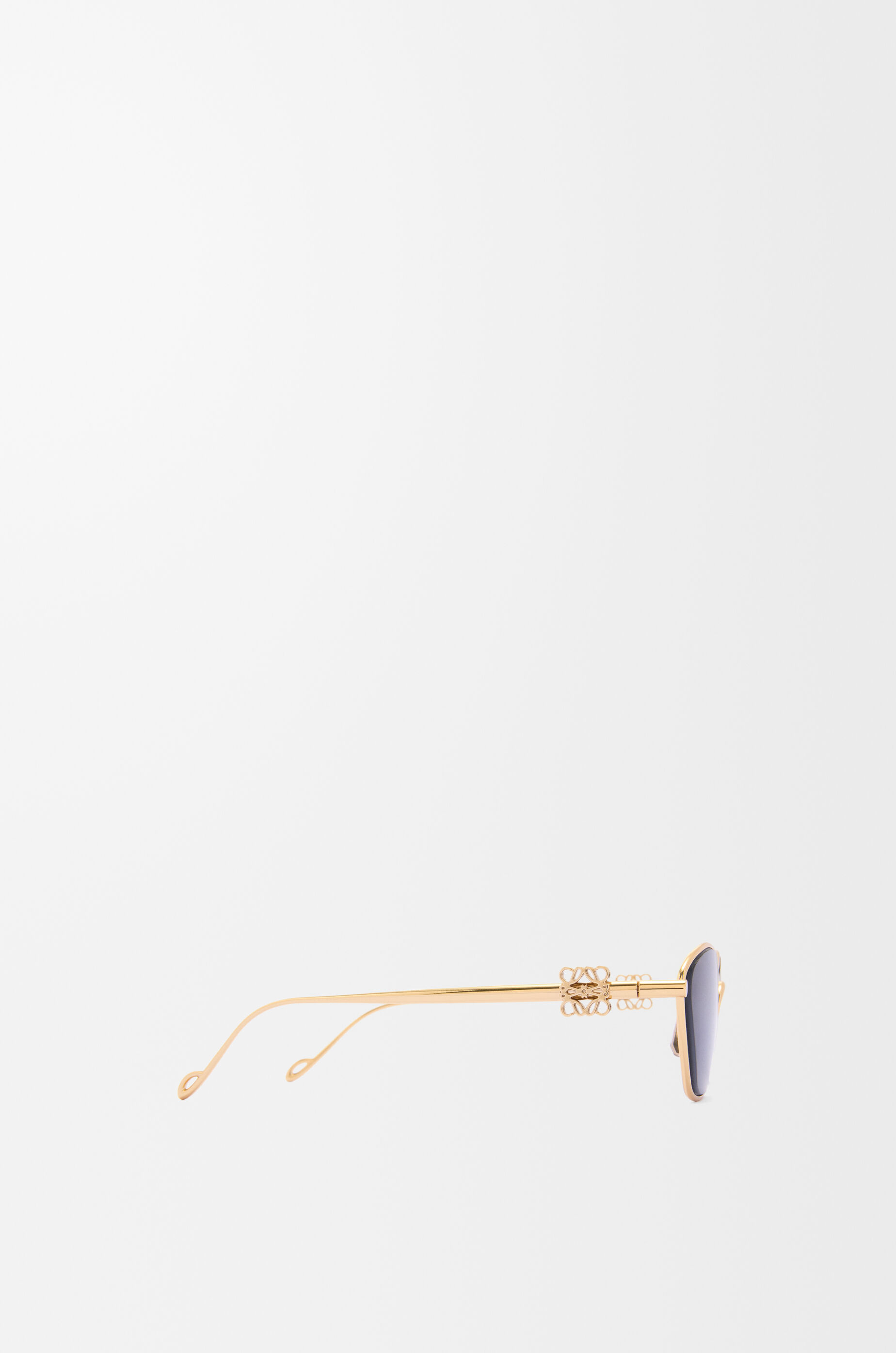 LOEWE Anagram hexagonal sunglasses Smoke Moka