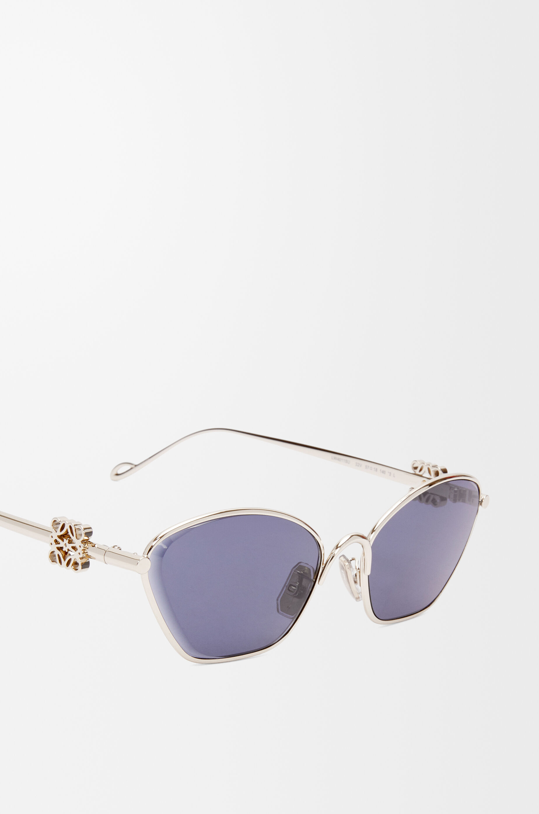 LOEWE Anagram hexagonal sunglasses Solid Blue