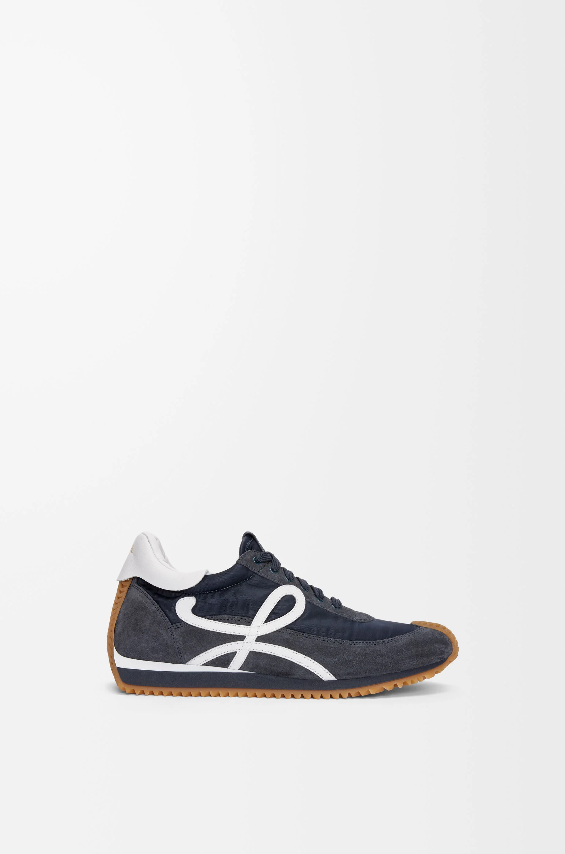 LOEWE Flow Runner 2.0 in nylon and suede Dark Navy