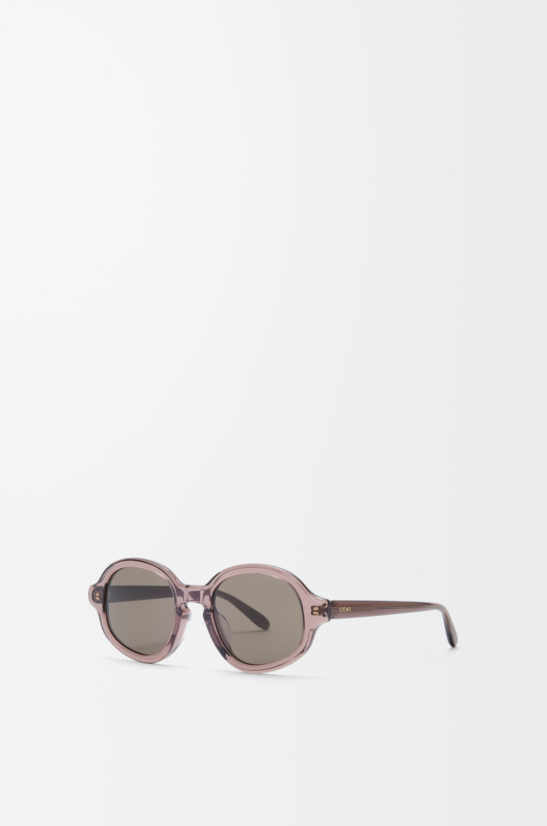 LOEWE Delta Slim sunglasses Transparent Brown