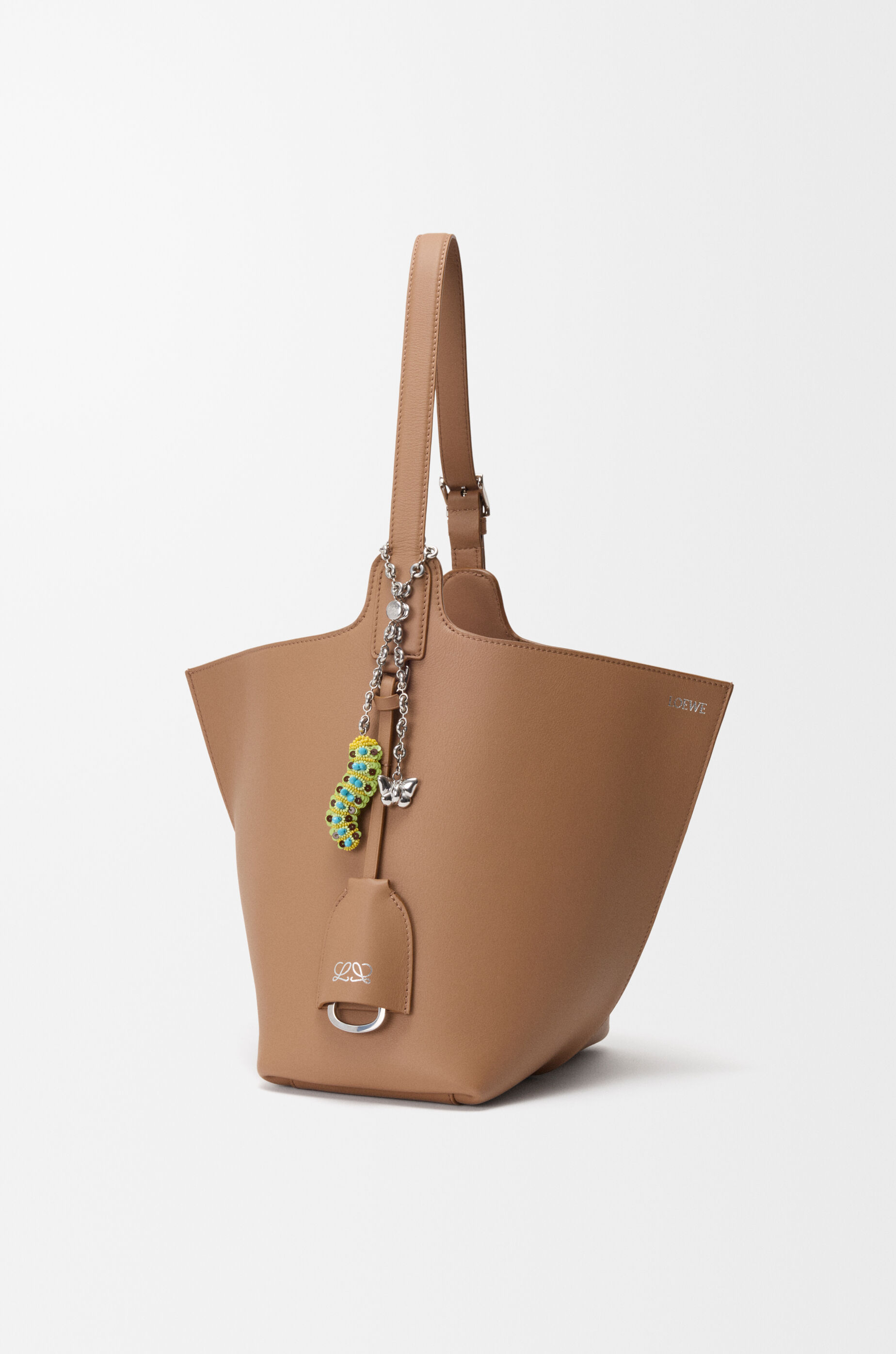 LOEWE Caterpillar chain charm Multicolor