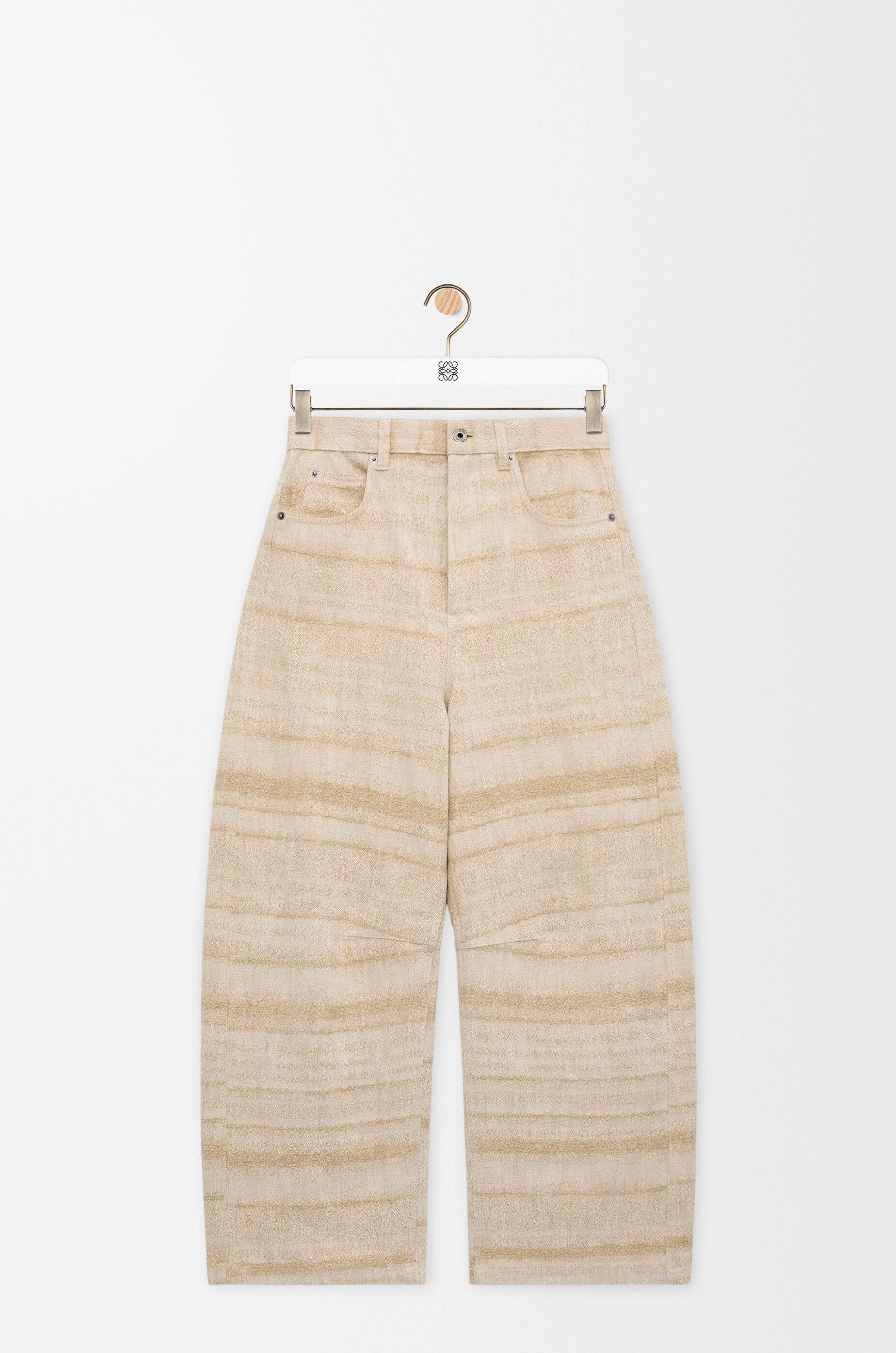 LOEWE Barrel Jeans in denim Sand