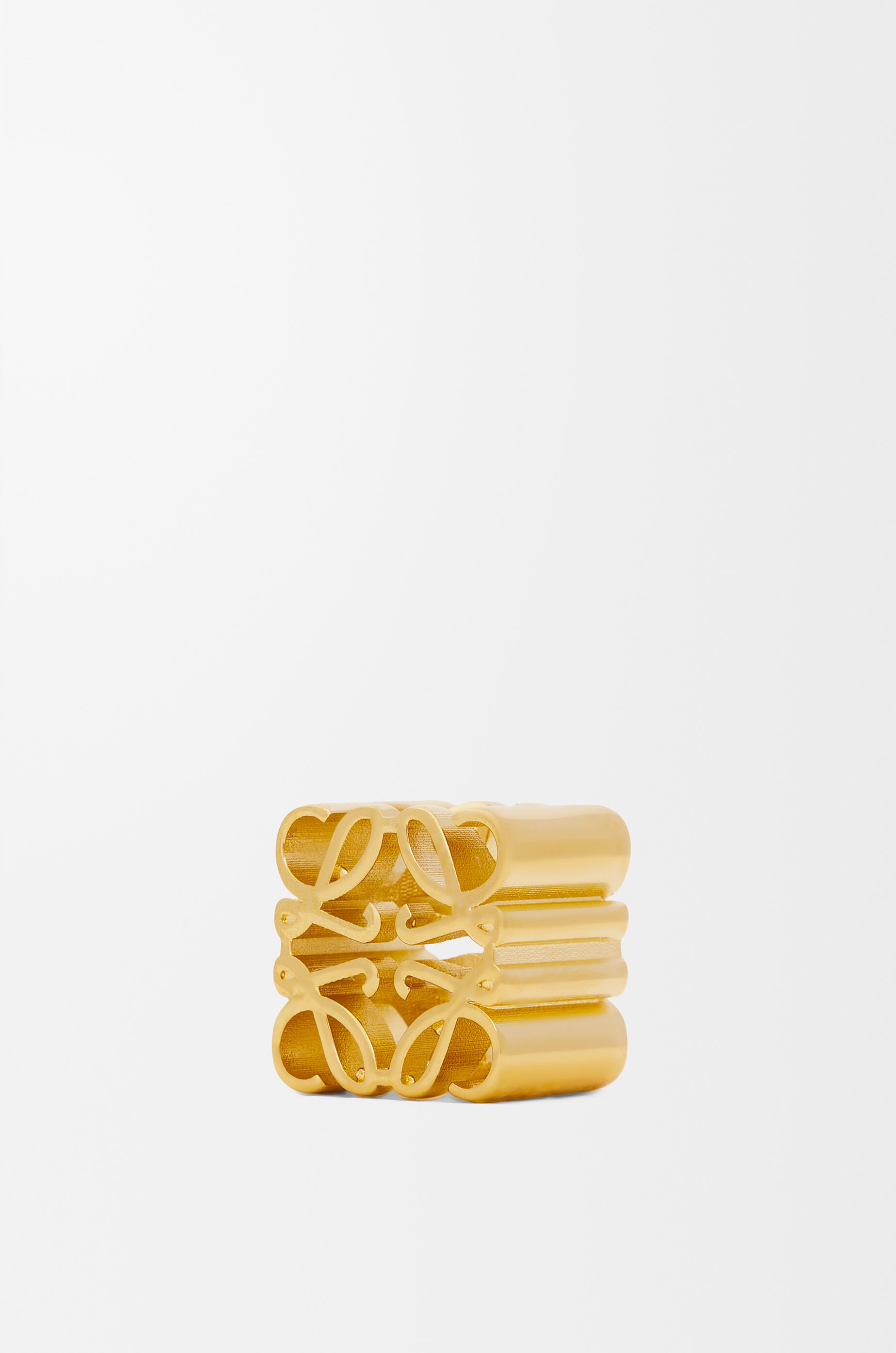 LOEWE Big Anagram dice in metal Gold