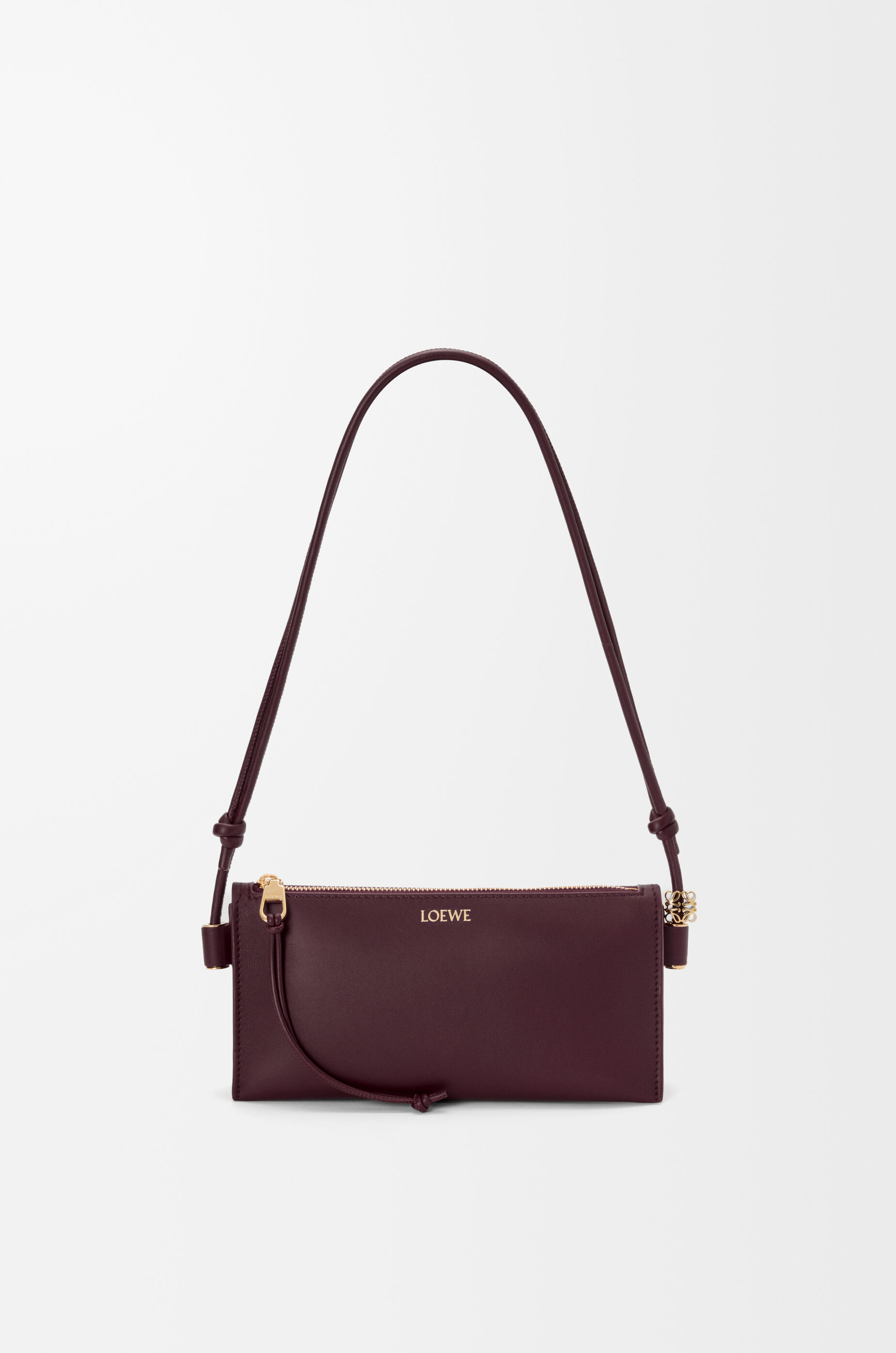 LOEWE Joya pouch in nappa calfskin Dark Burgundy