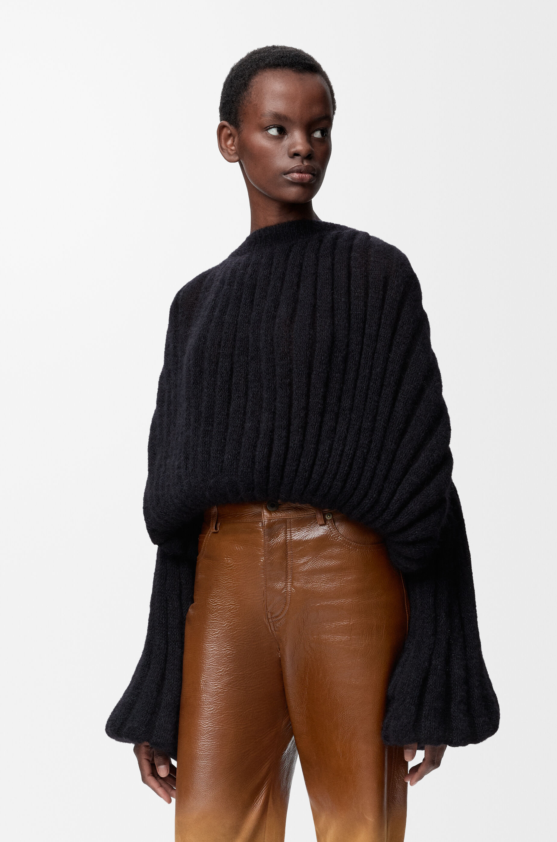 LOEWE Sweater in mohair blend Black