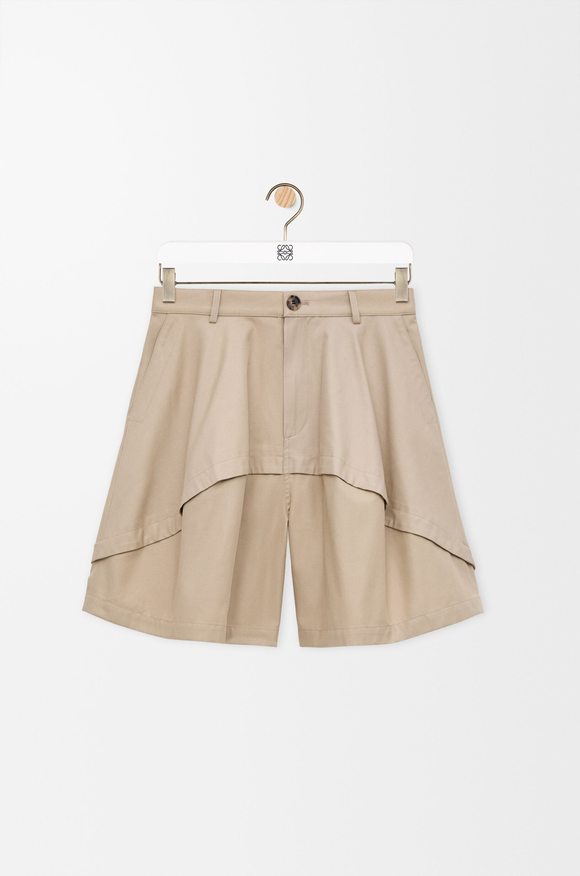LOEWE Shorts in cotton Beige
