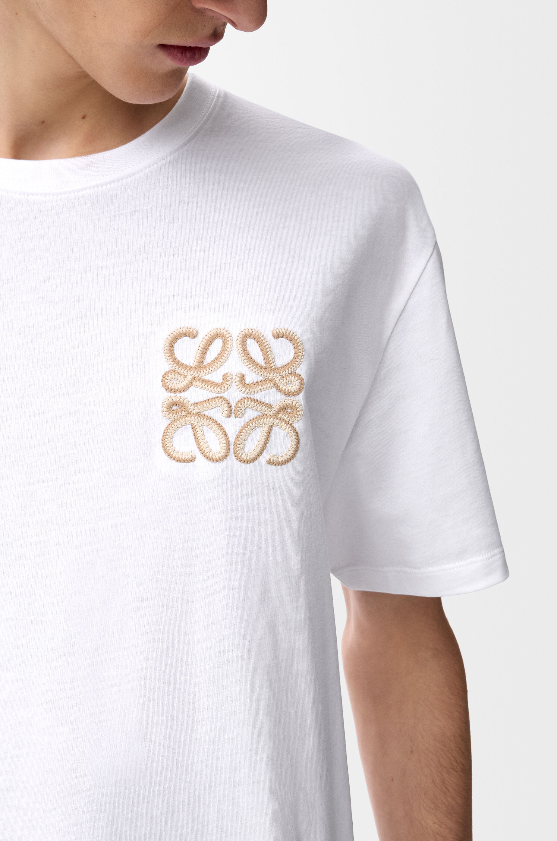 LOEWE Relaxed fit T-shirt in cotton White