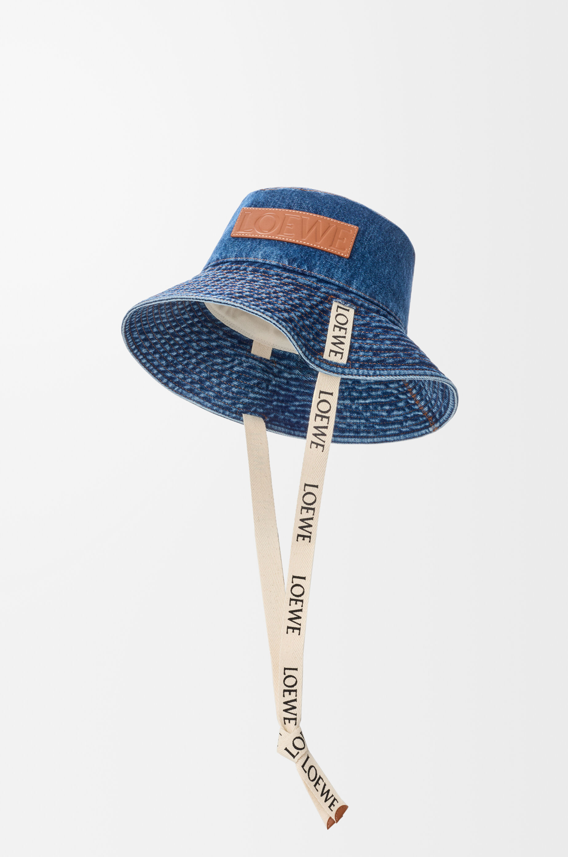 LOEWE Fisherman hat in denim Blue