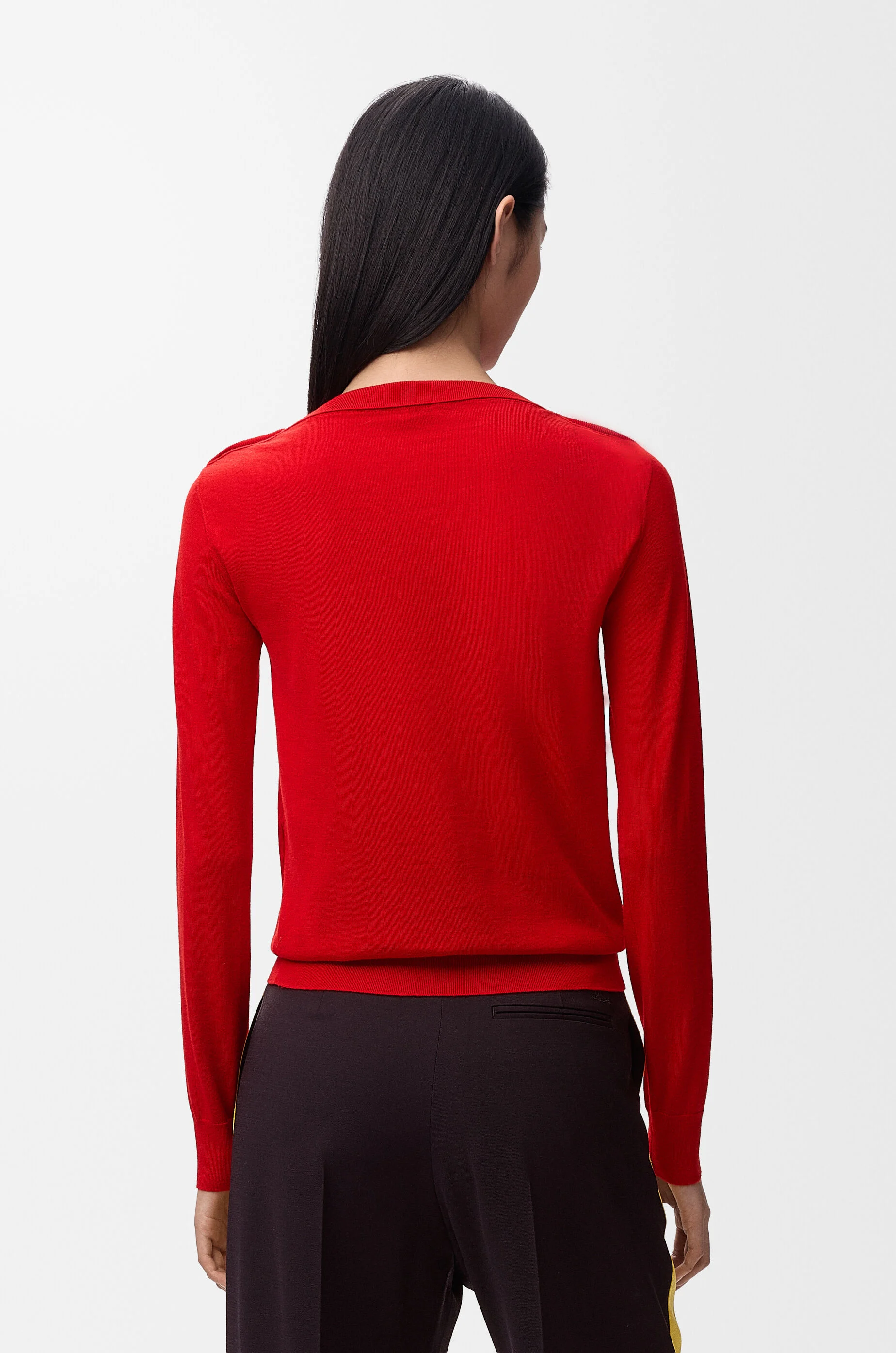LOEWE Sweater in merino wool Red
