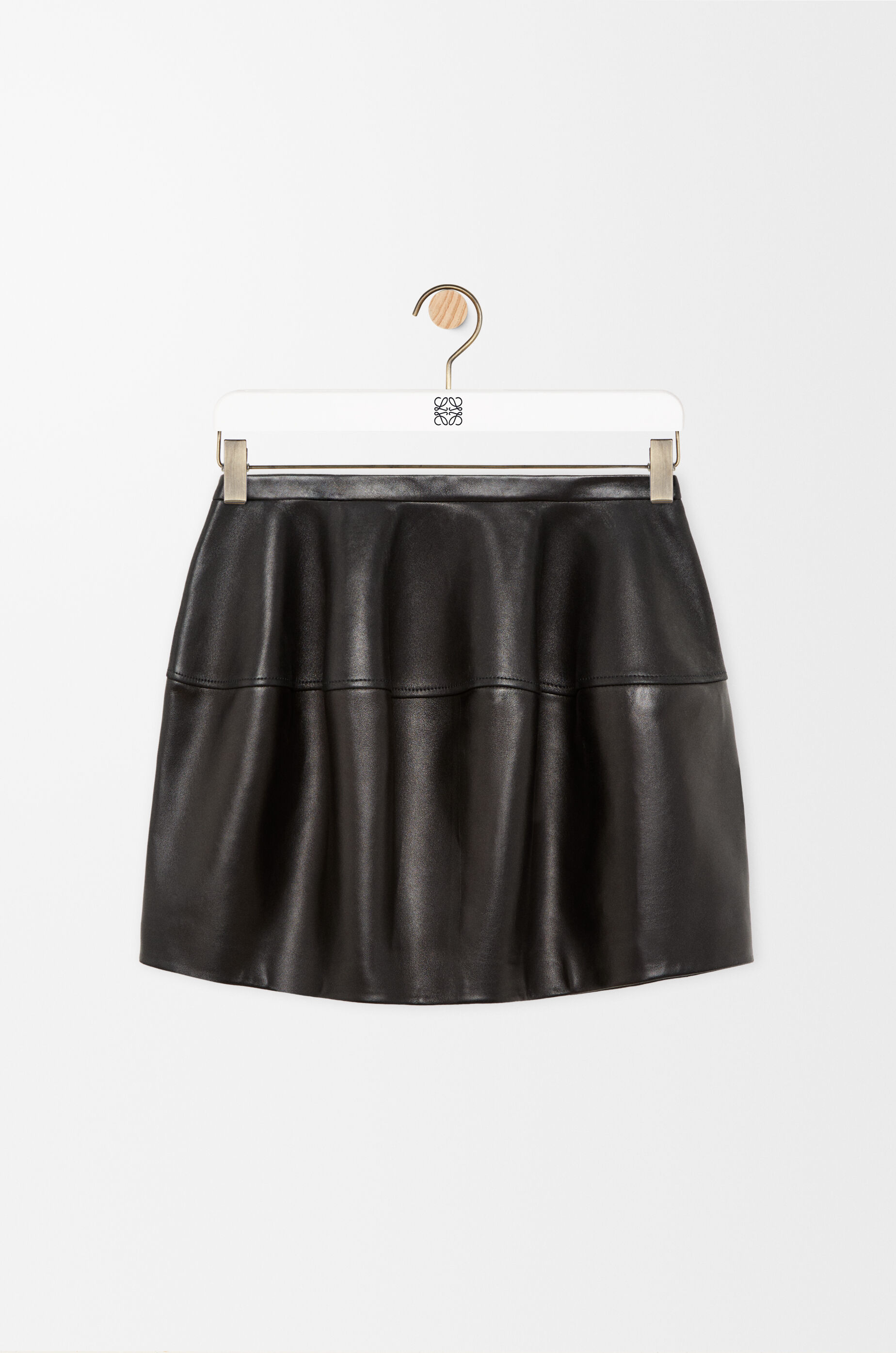 LOEWE Balloon skirt in nappa lambskin Black