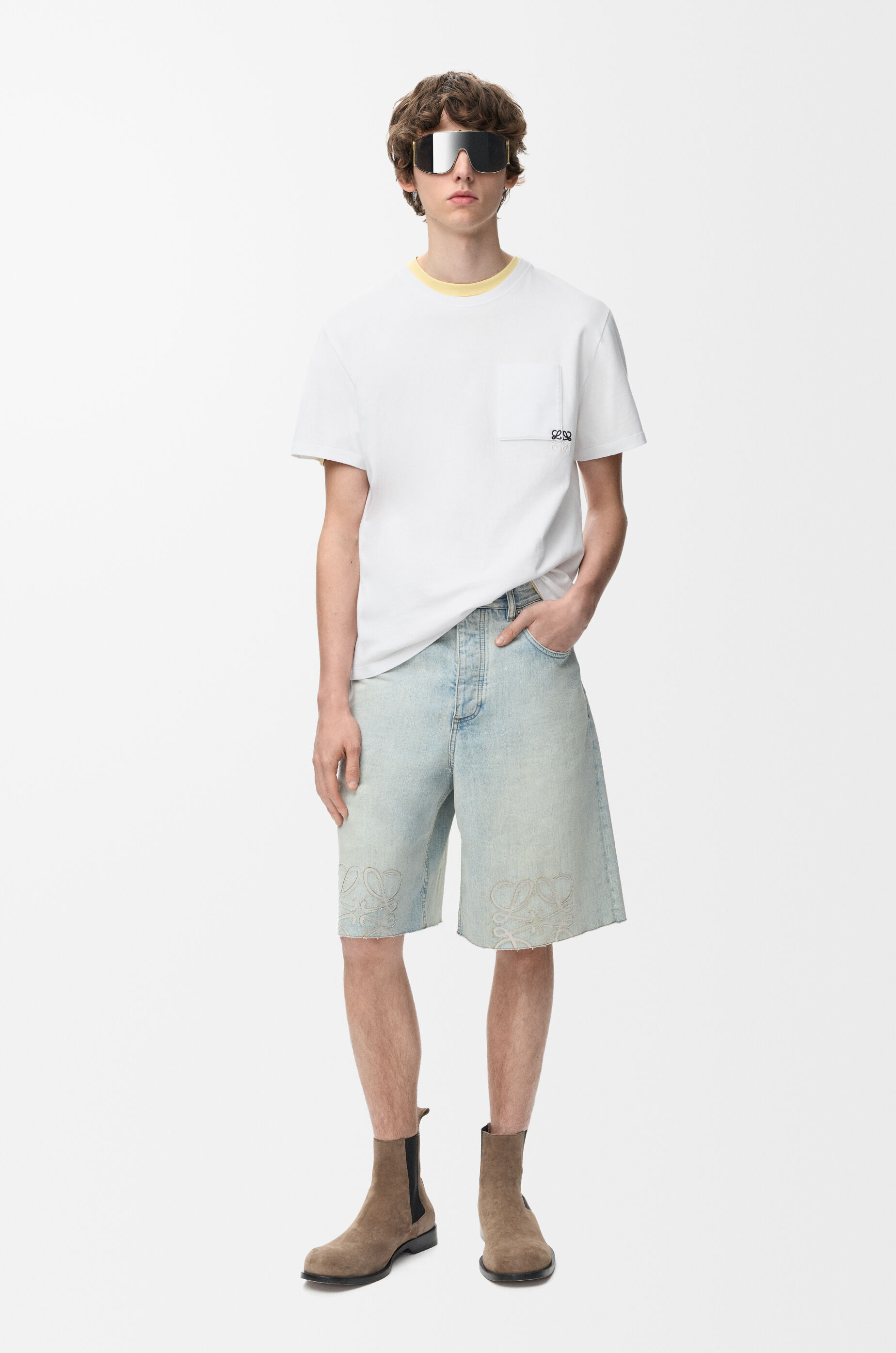 LOEWE Relaxed fit T-shirt in cotton White