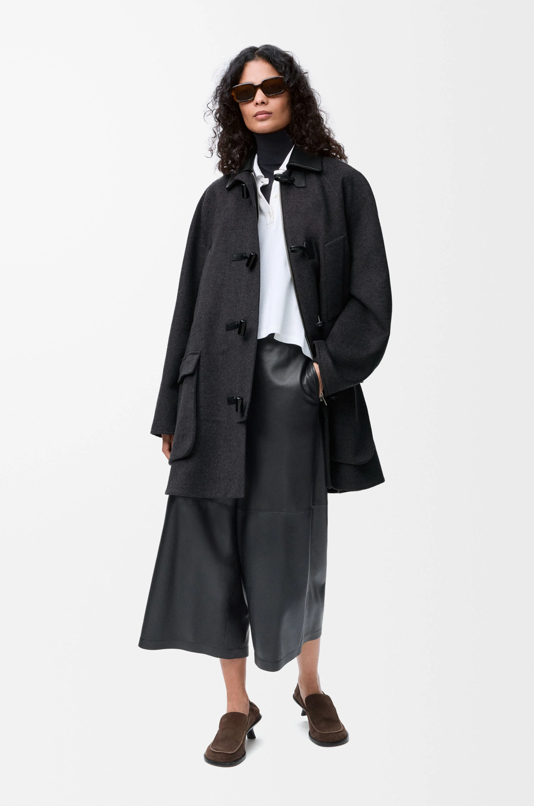 LOEWE Sweater in wool Navy/Grey