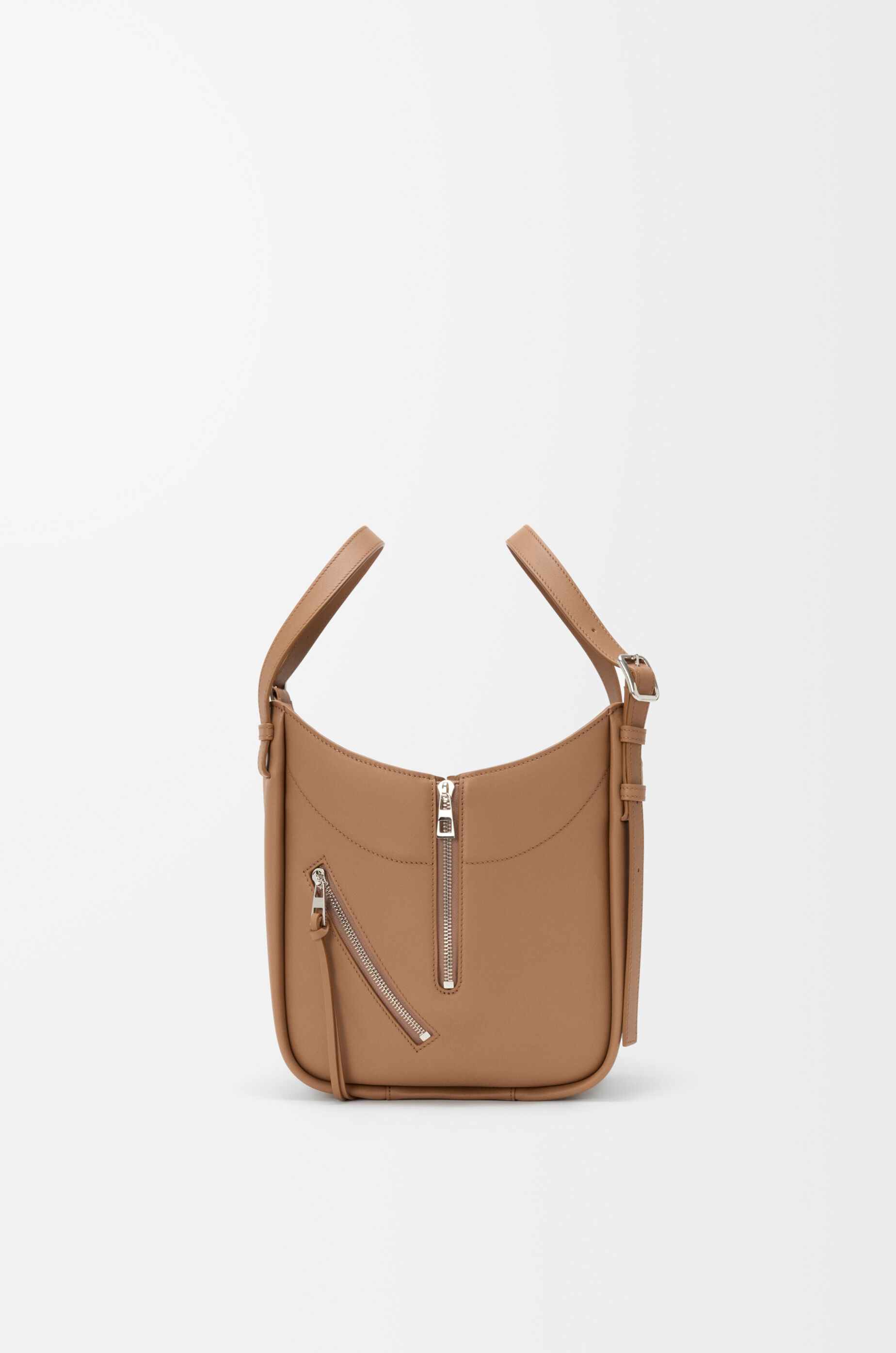 LOEWE Hammock Flip bag in classic calfskin Mocha