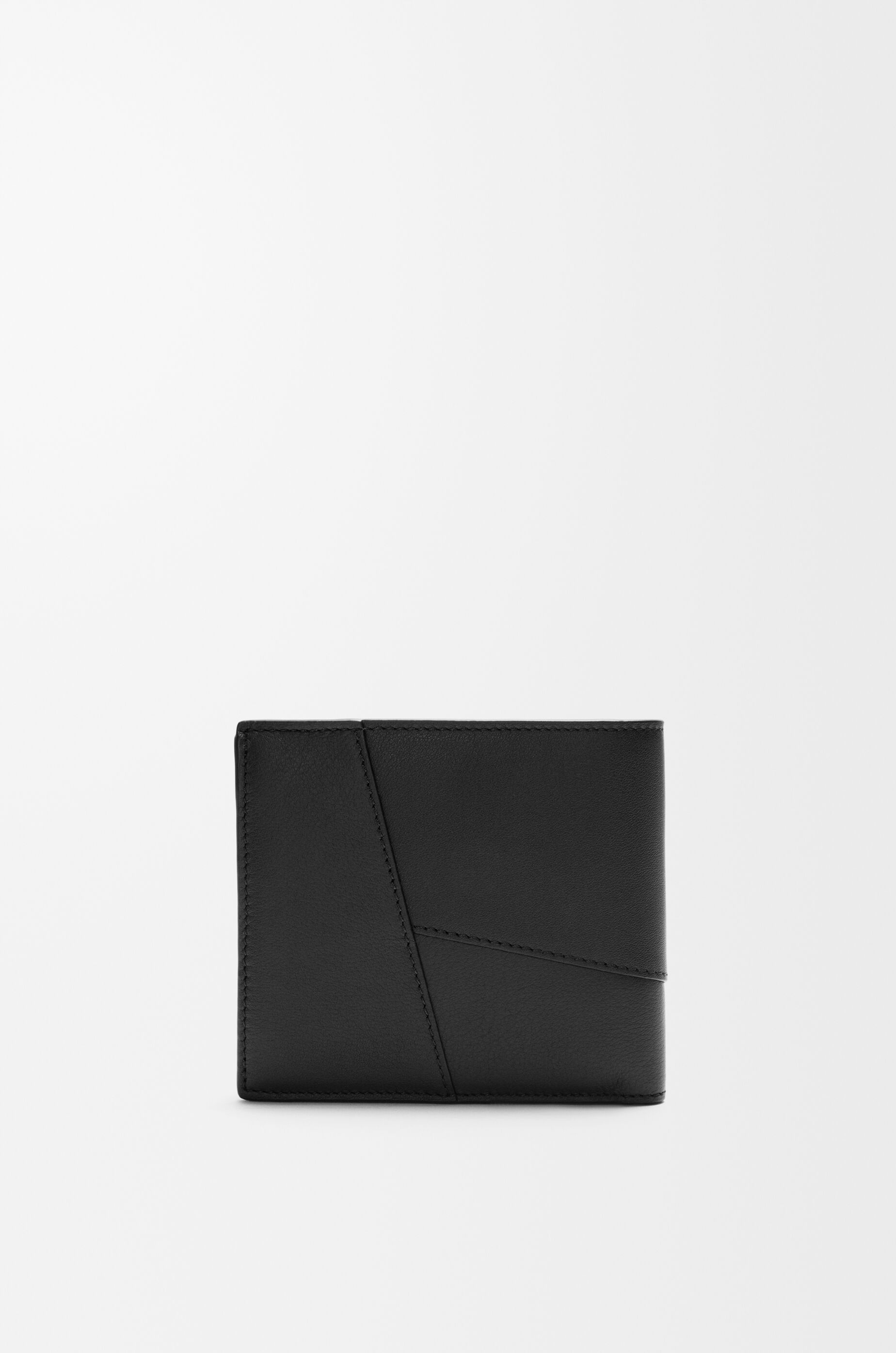 LOEWE Puzzle bifold coin wallet in classic calfskin Black
