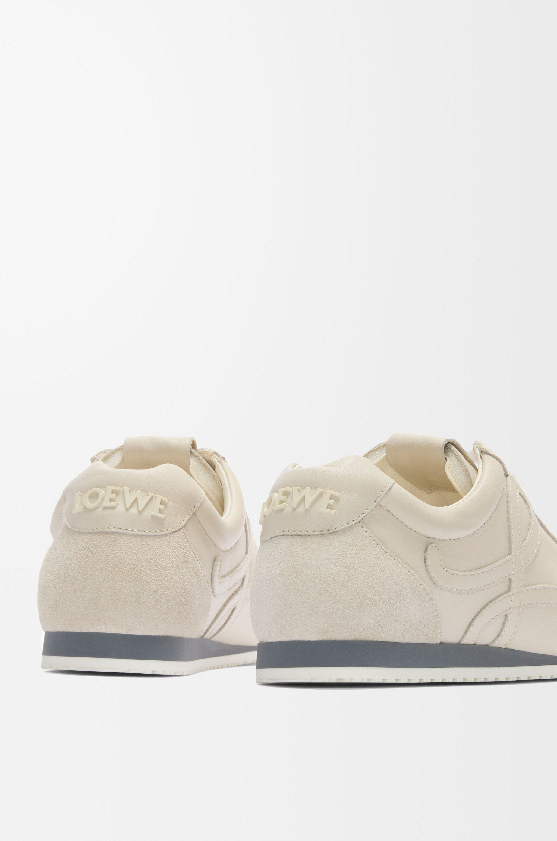LOEWE Ballet Runner 2.0 in soft calfskin White