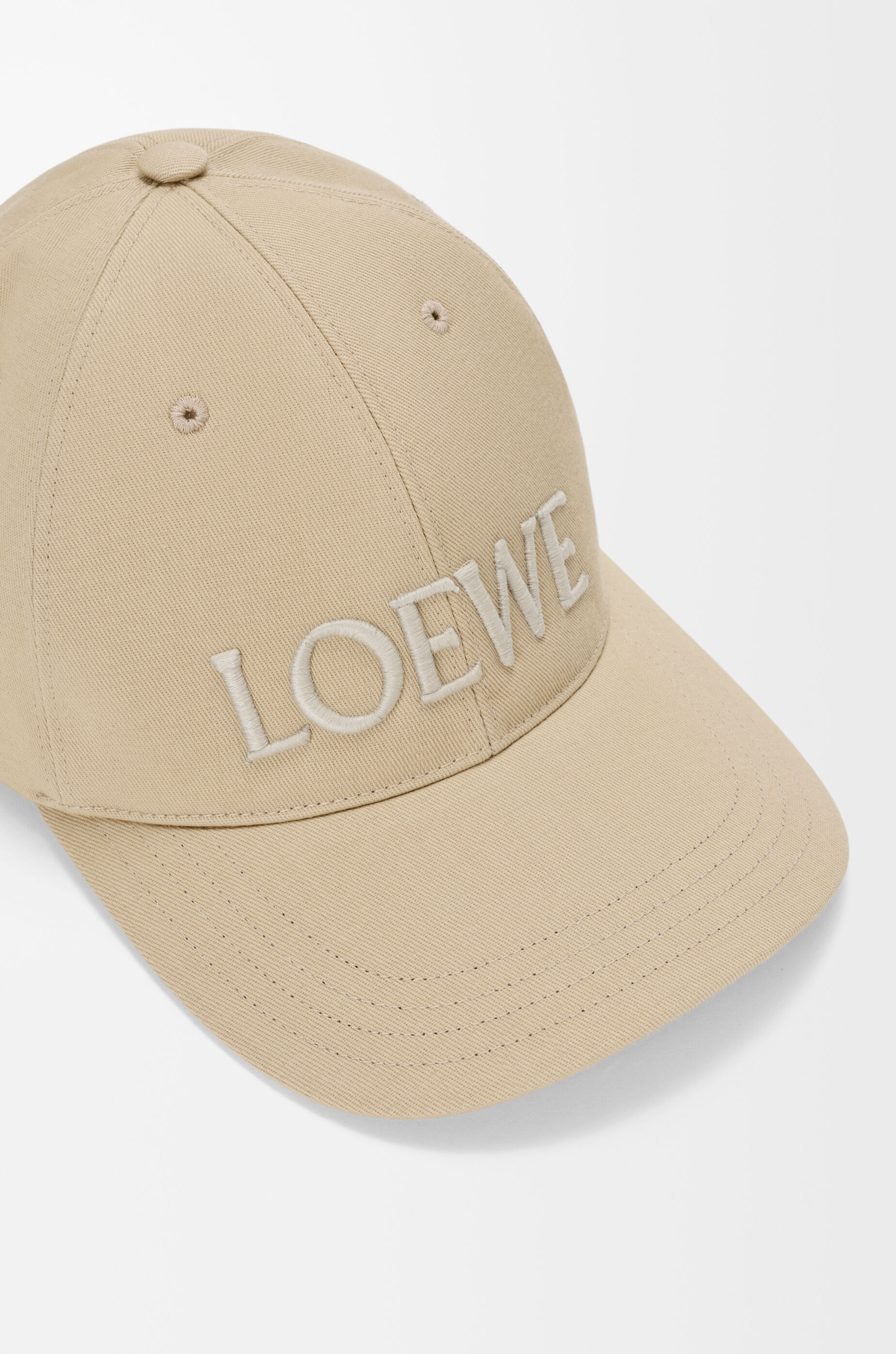 LOEWE LOEWE cap in cotton canvas Beige
