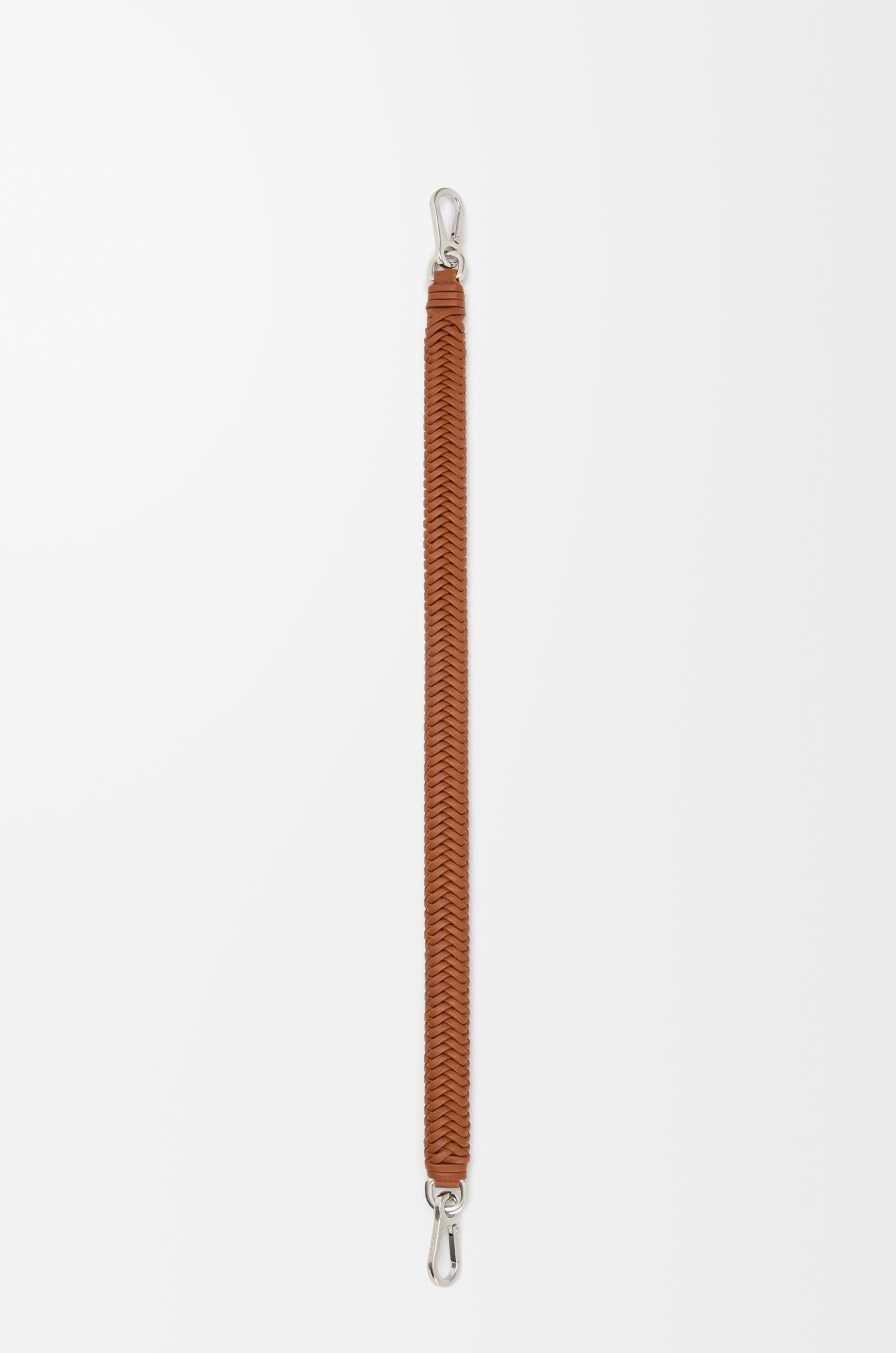 LOEWE Arrow short strap in classic calfskin Squirrel
