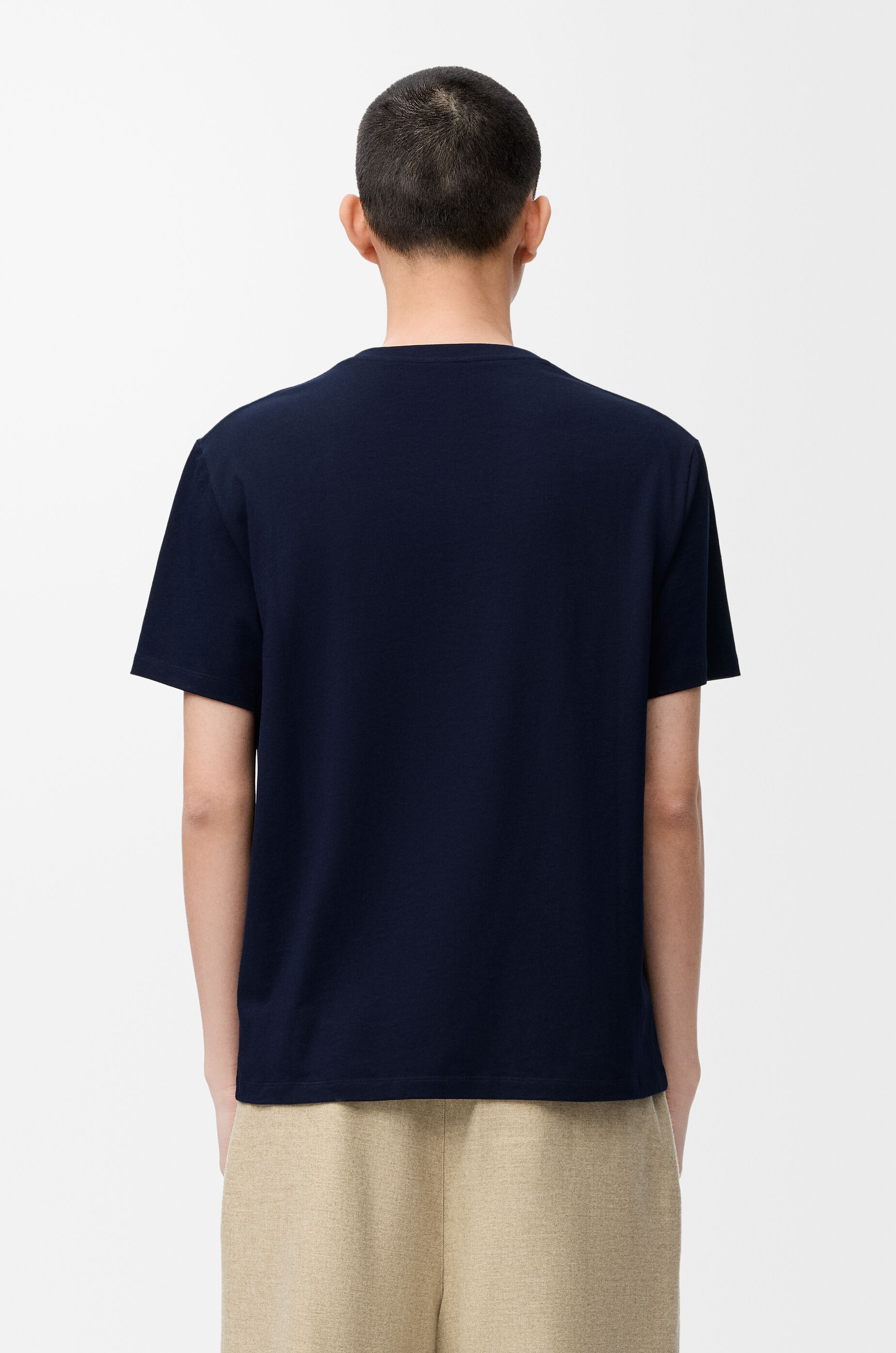 LOEWE Relaxed fit T-shirt in cotton Dark Navy