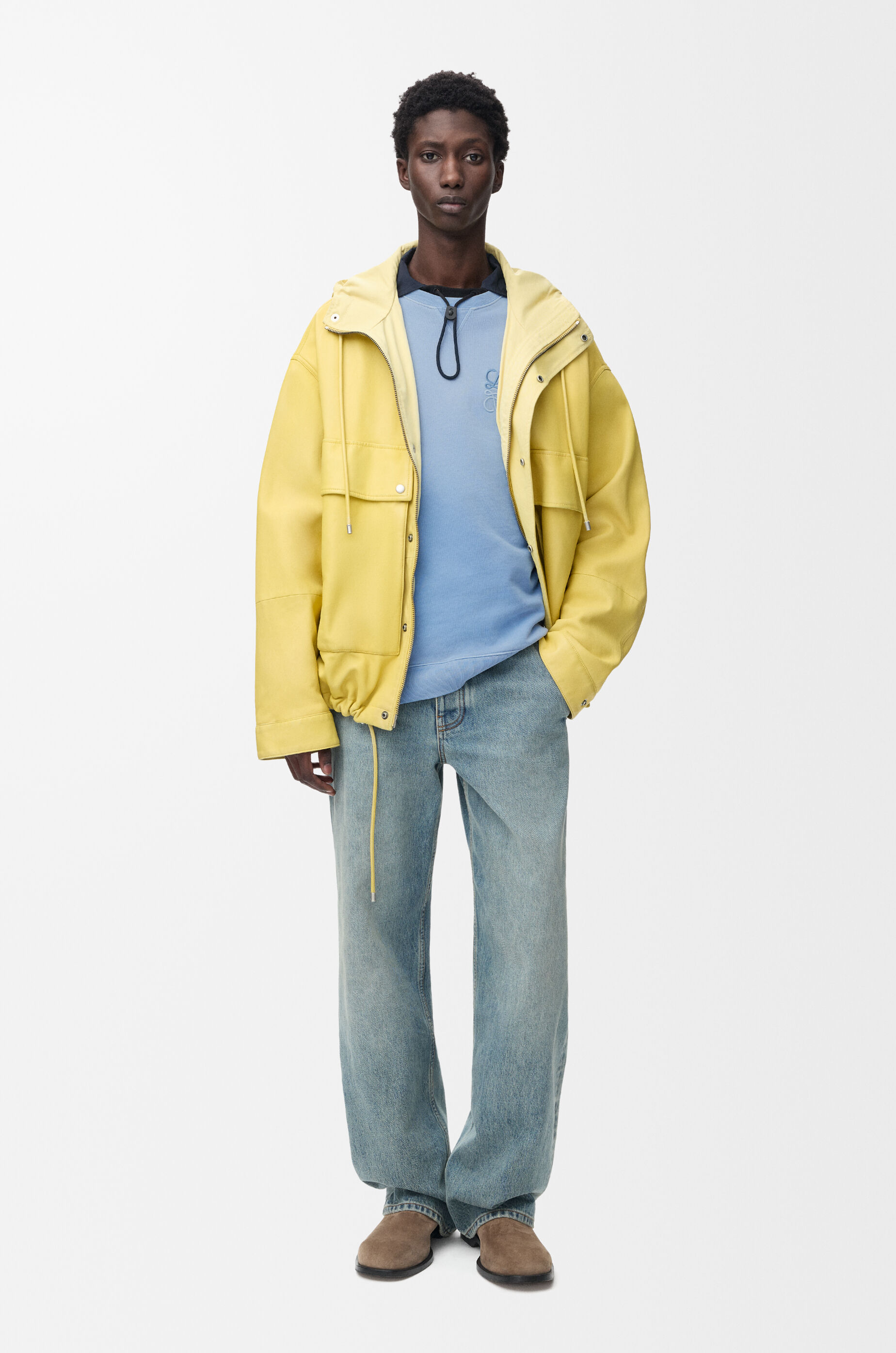 LOEWE Sweatshirt in cotton Blue