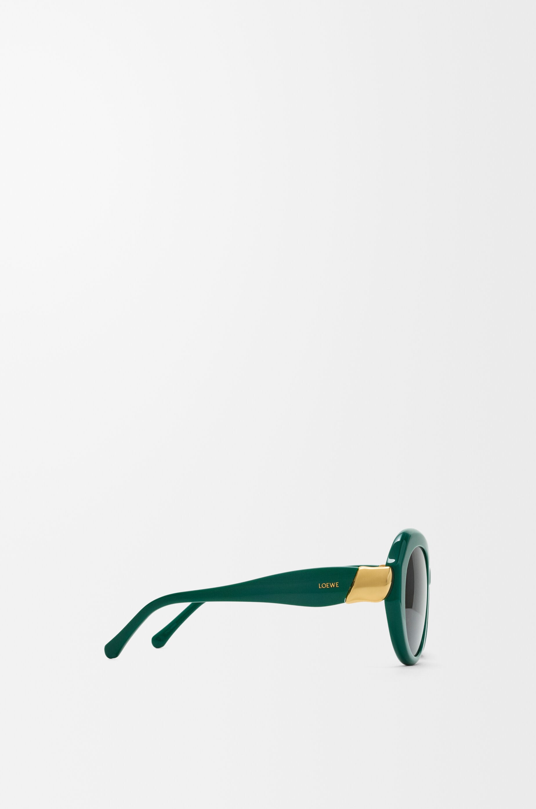LOEWE Coil Butterfly sunglasses Emerald Green