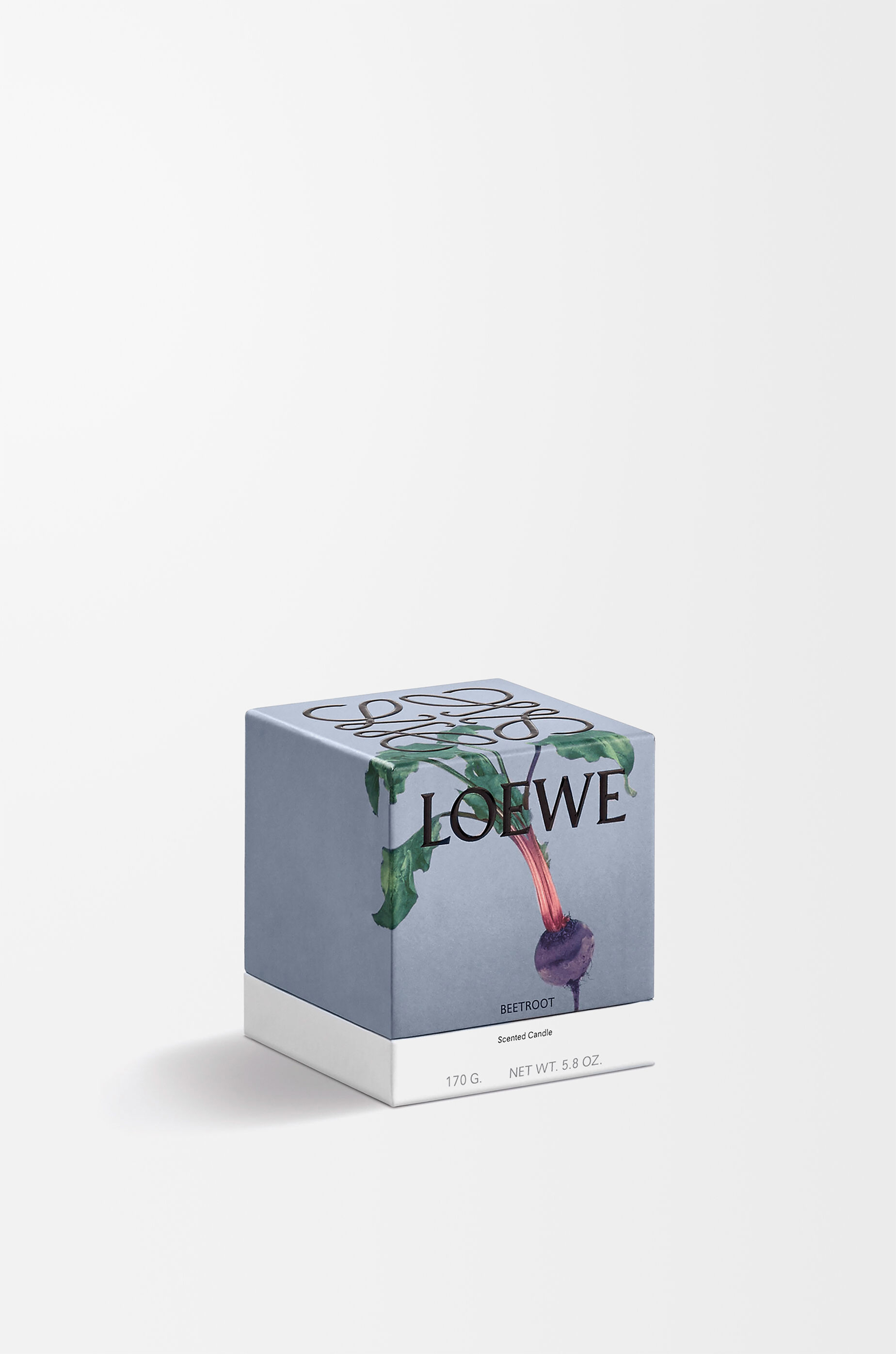 LOEWE Small Beetroot candle Magenta