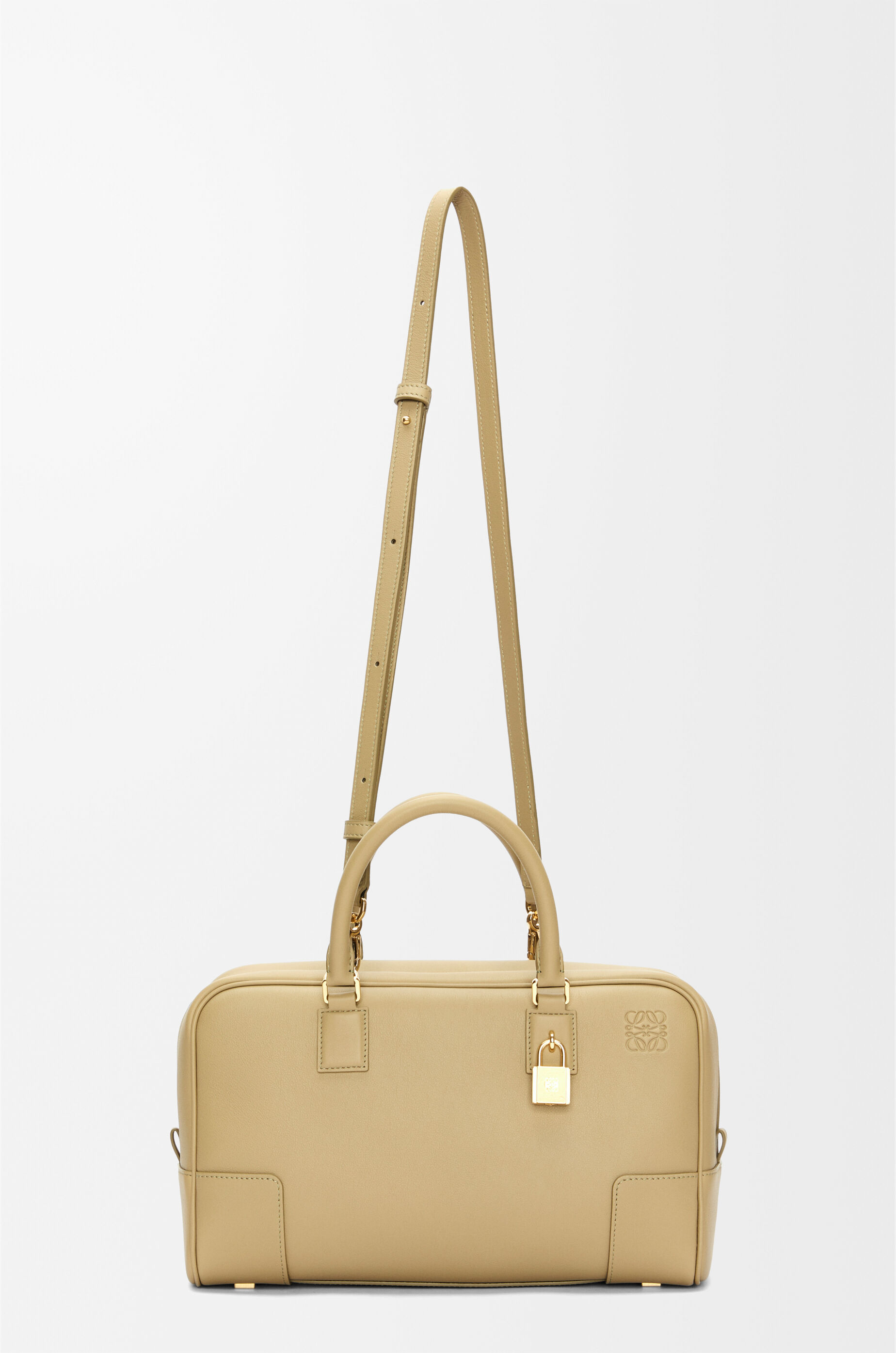 LOEWE Amazona 28 bag in nappa calfskin Clay Green