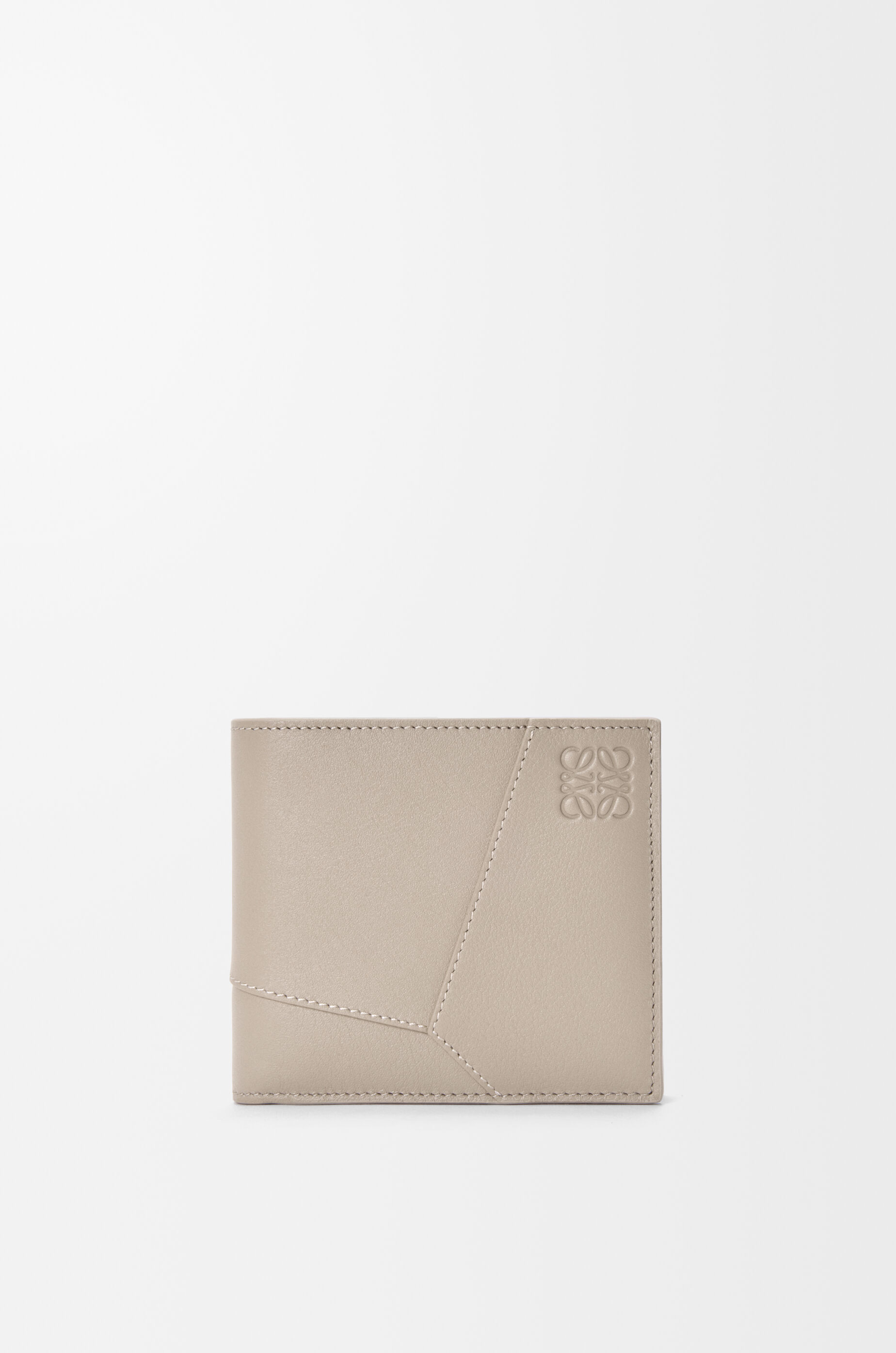 LOEWE Puzzle bifold coin wallet in classic calfskin Corda