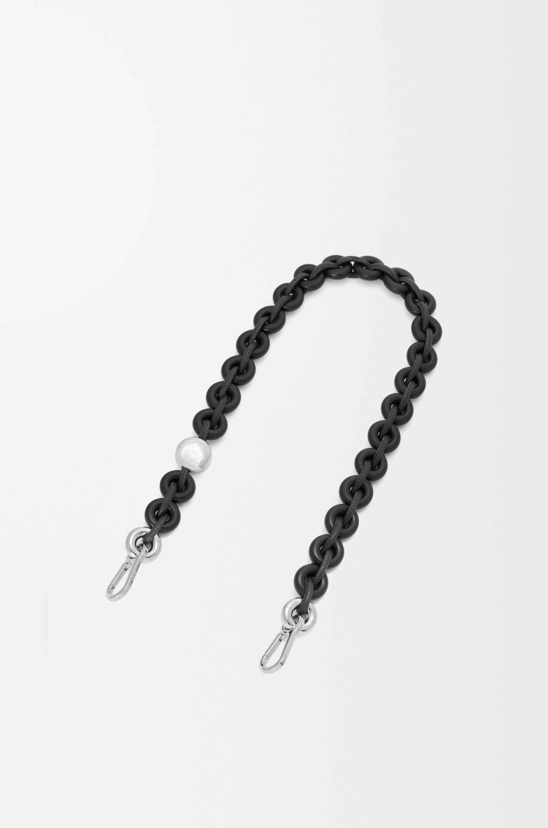LOEWE Donut chain in calfskin Black
