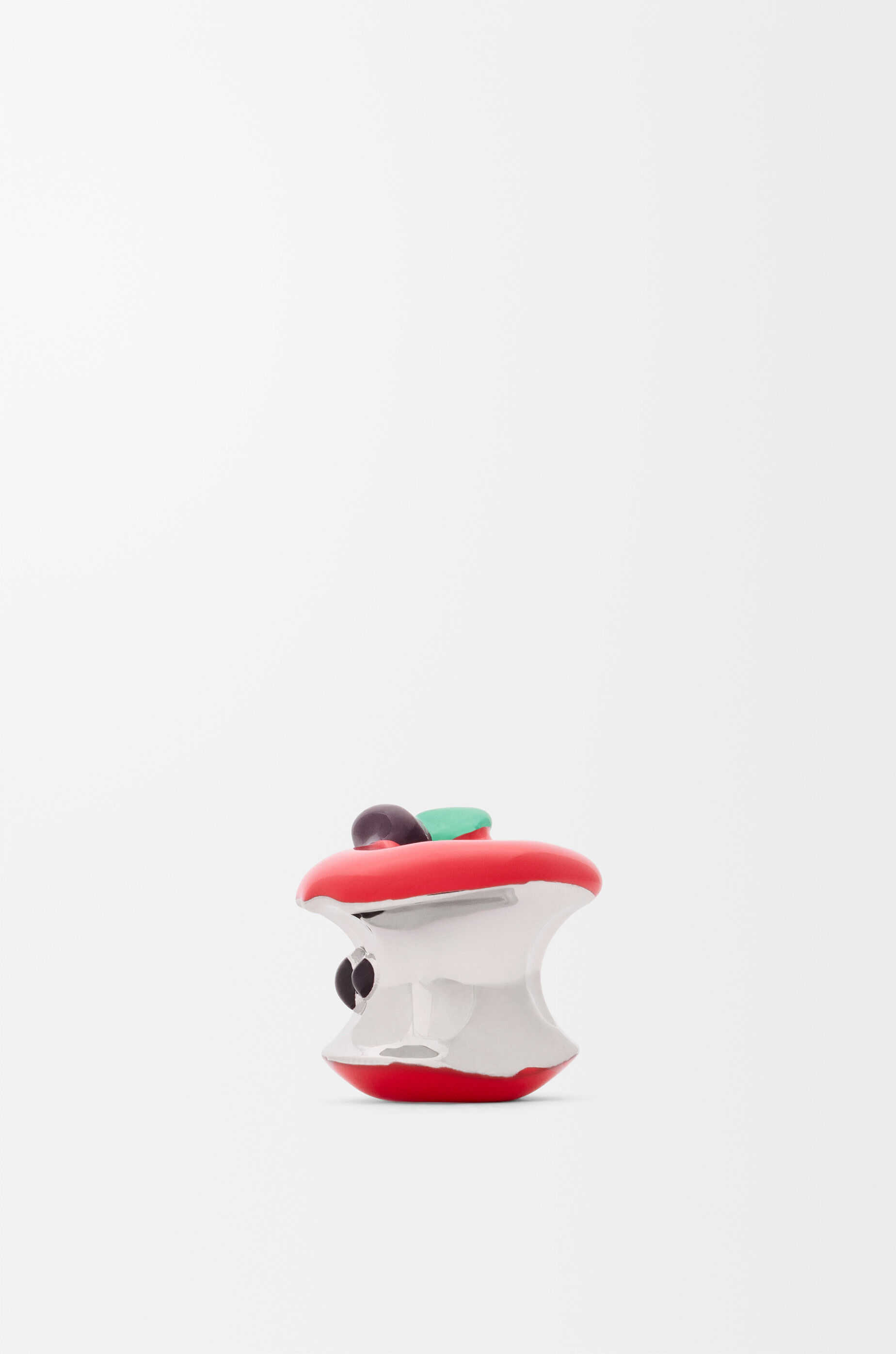 LOEWE Apple dice Silver/Red