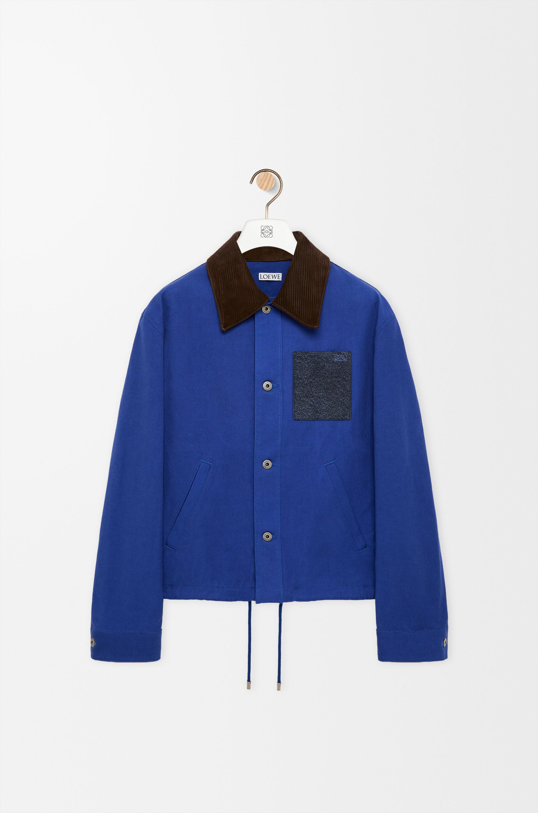 LOEWE Workwear jacket in cotton Blue