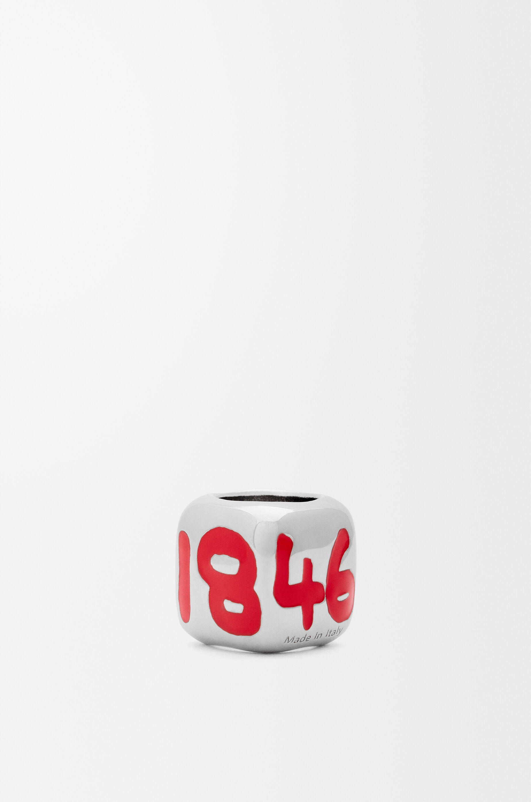 LOEWE 1846 dice Silver/Red