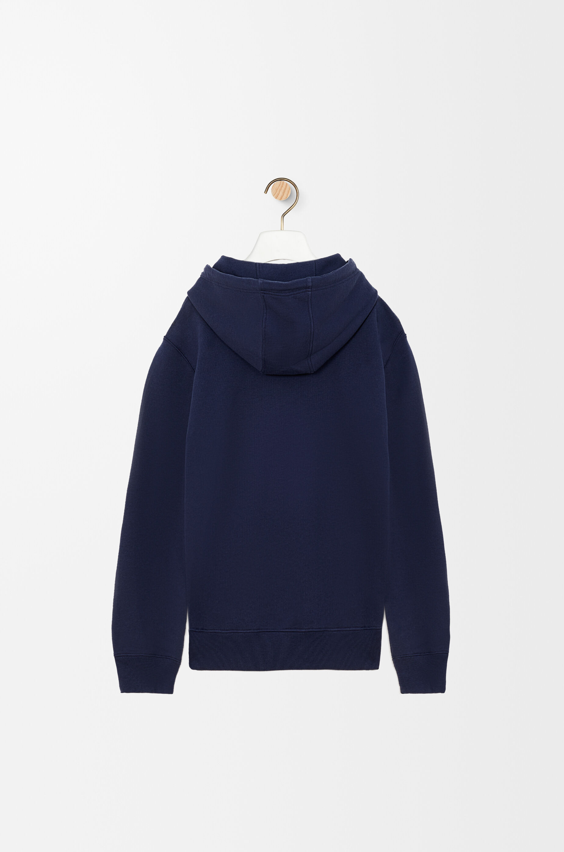 LOEWE Hoodie in cotton Navy Blue