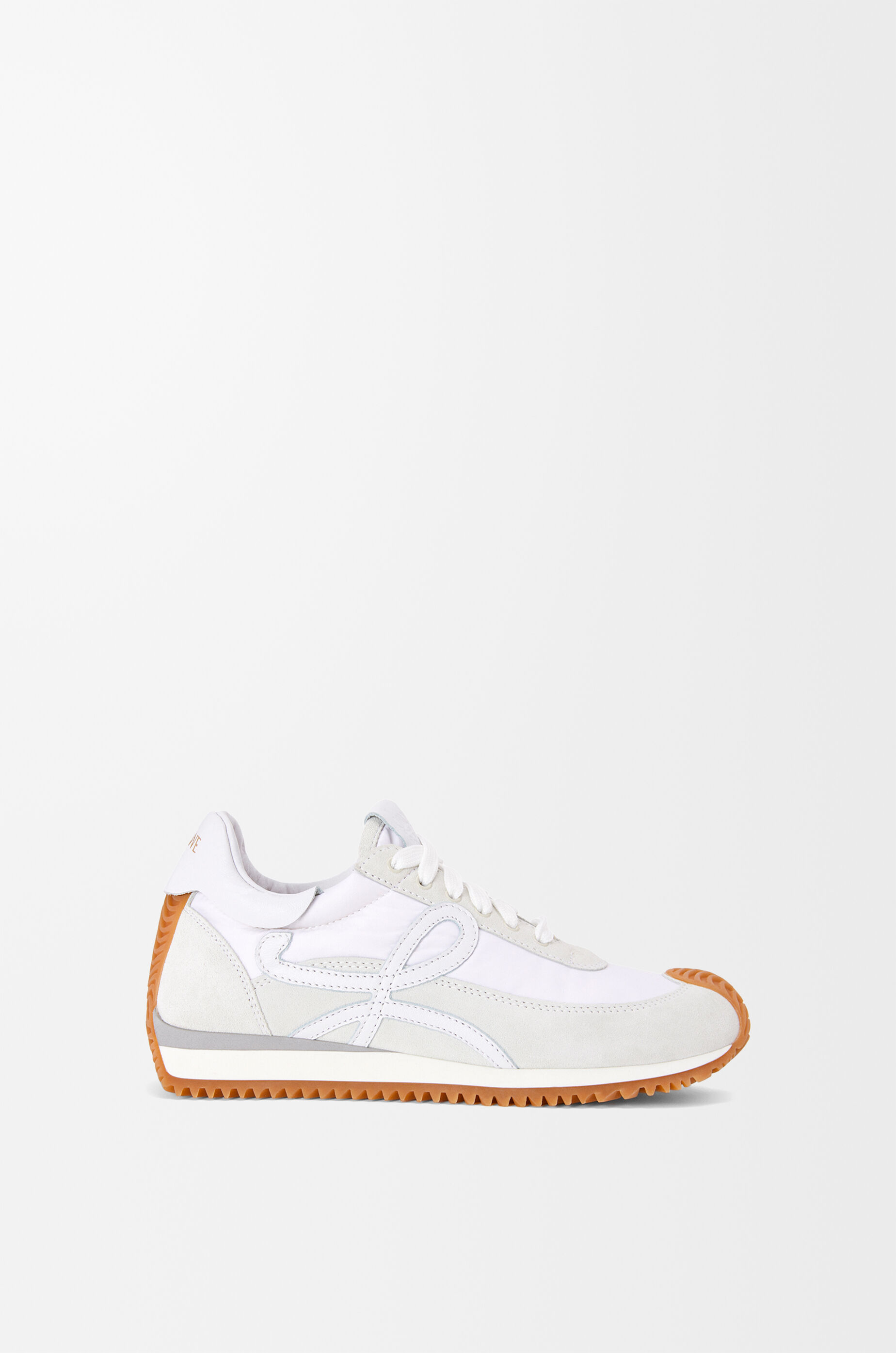 LOEWE Flow Runner in nylon and suede White
