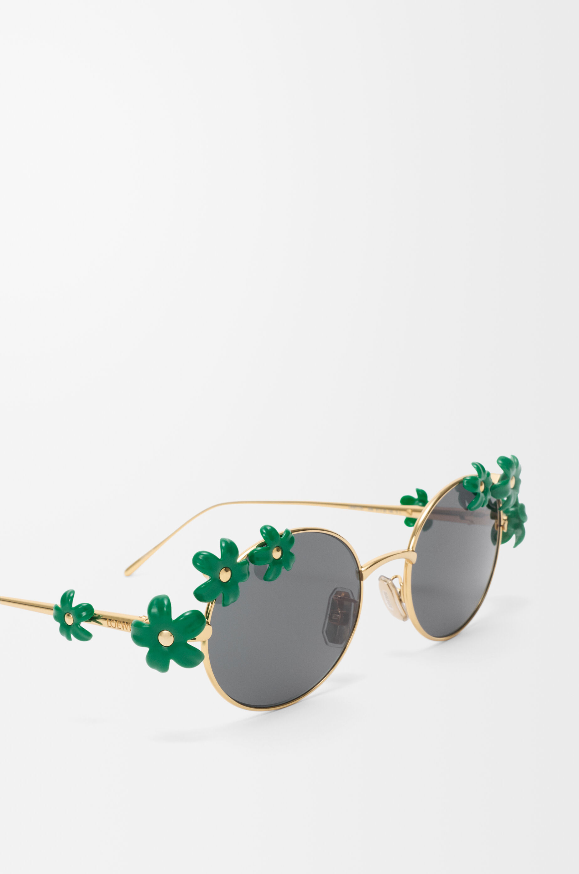 LOEWE Daisy Field sunglasses Emerald Green