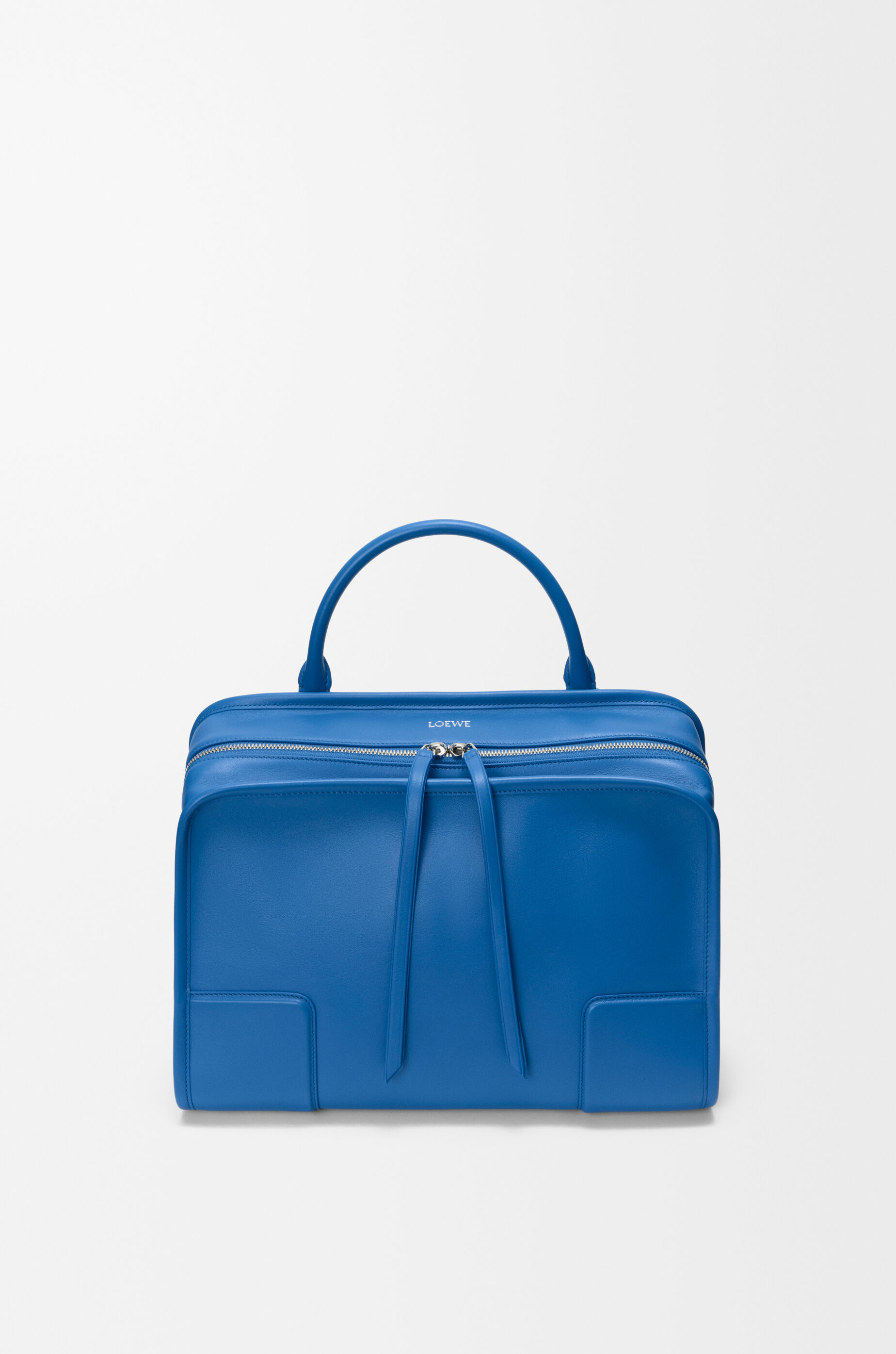 LOEWE Large Amazona 180 bag in soft calfskin Royal Azur