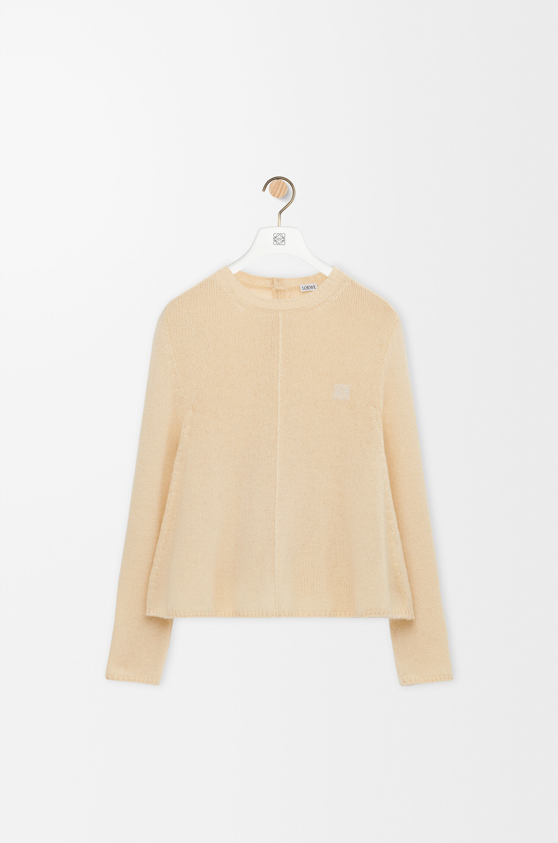 LOEWE Sweater in cashmere Ecru