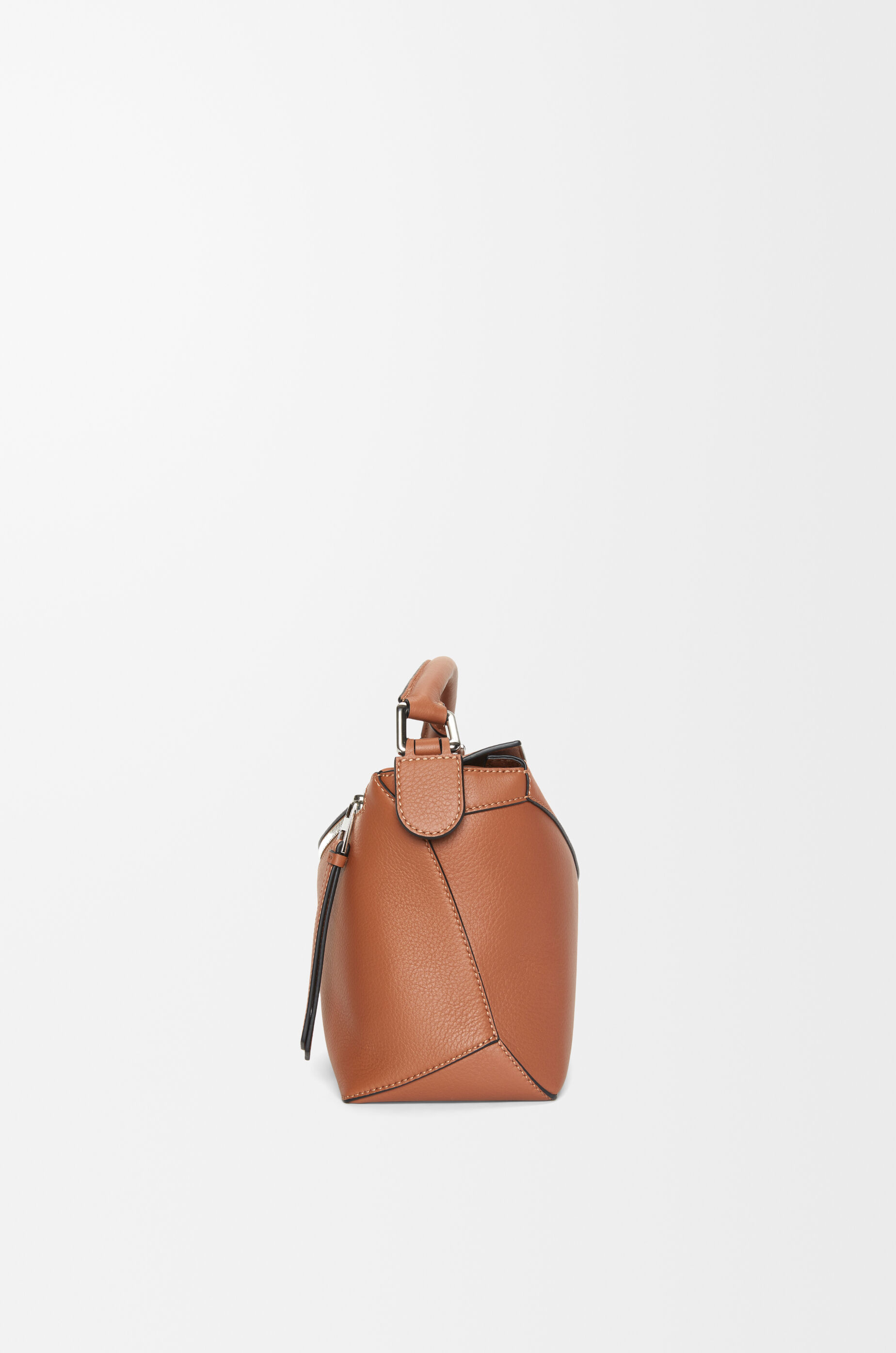 LOEWE Small Puzzle Edge bag in classic calfskin Tan