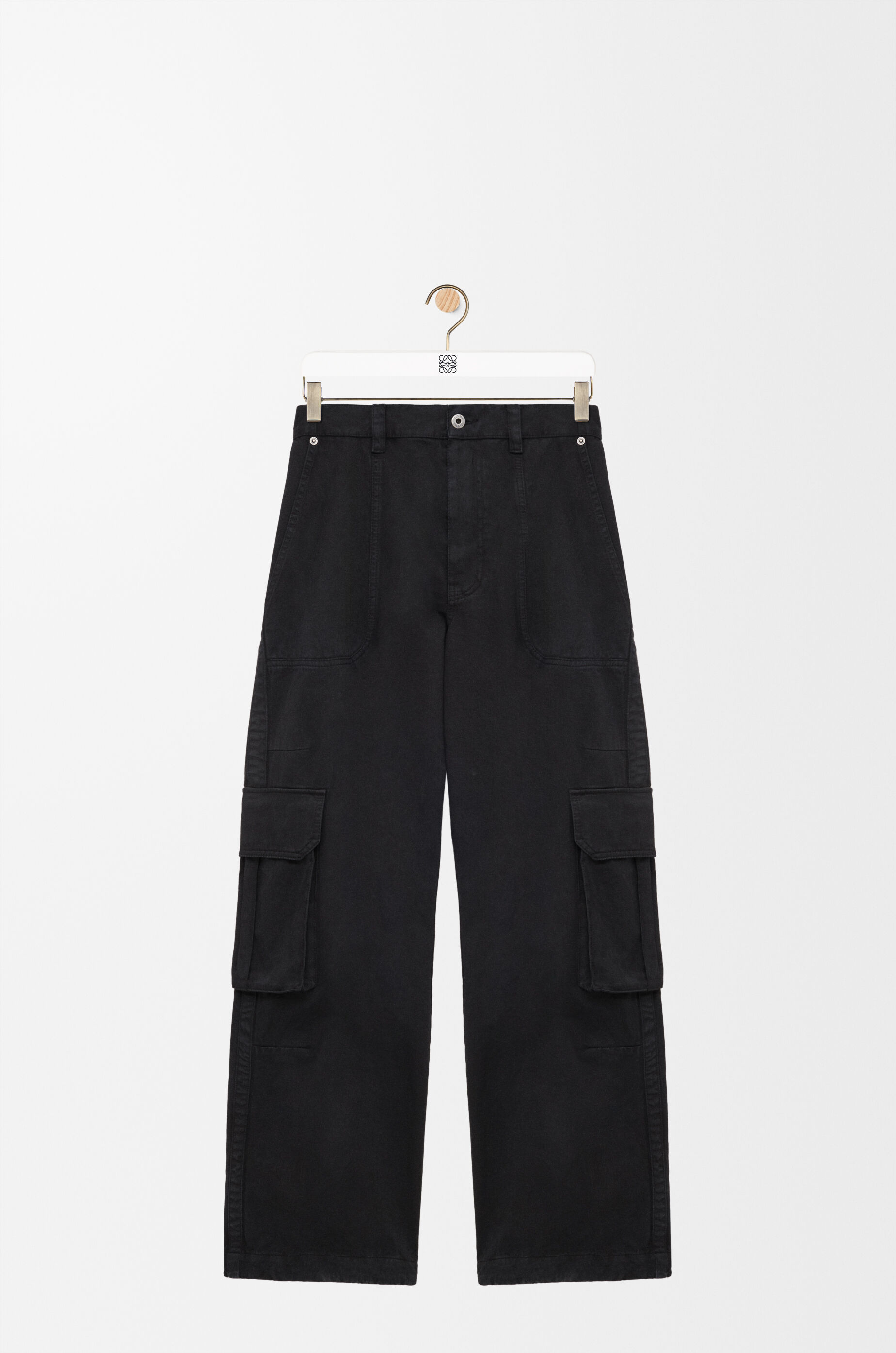 LOEWE Cargo trousers in cotton Black