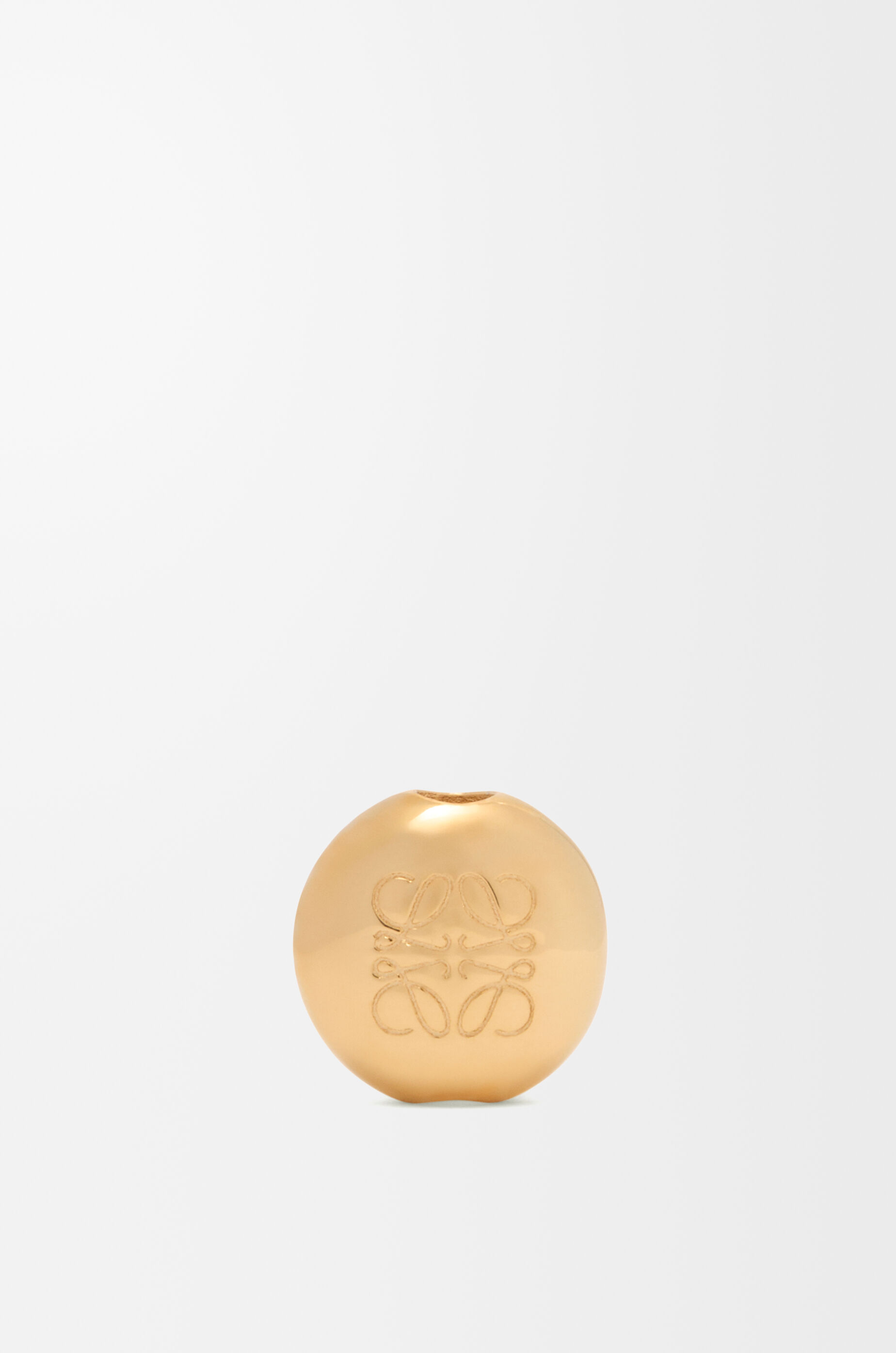 LOEWE Acrobat Head in sterling silver and crystals Gold/Red