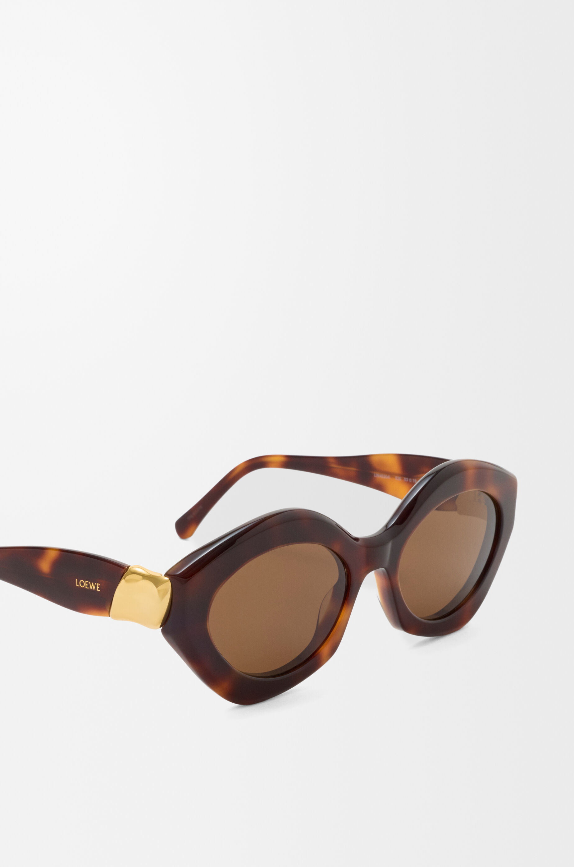 LOEWE Coil Cateye sunglasses Havana