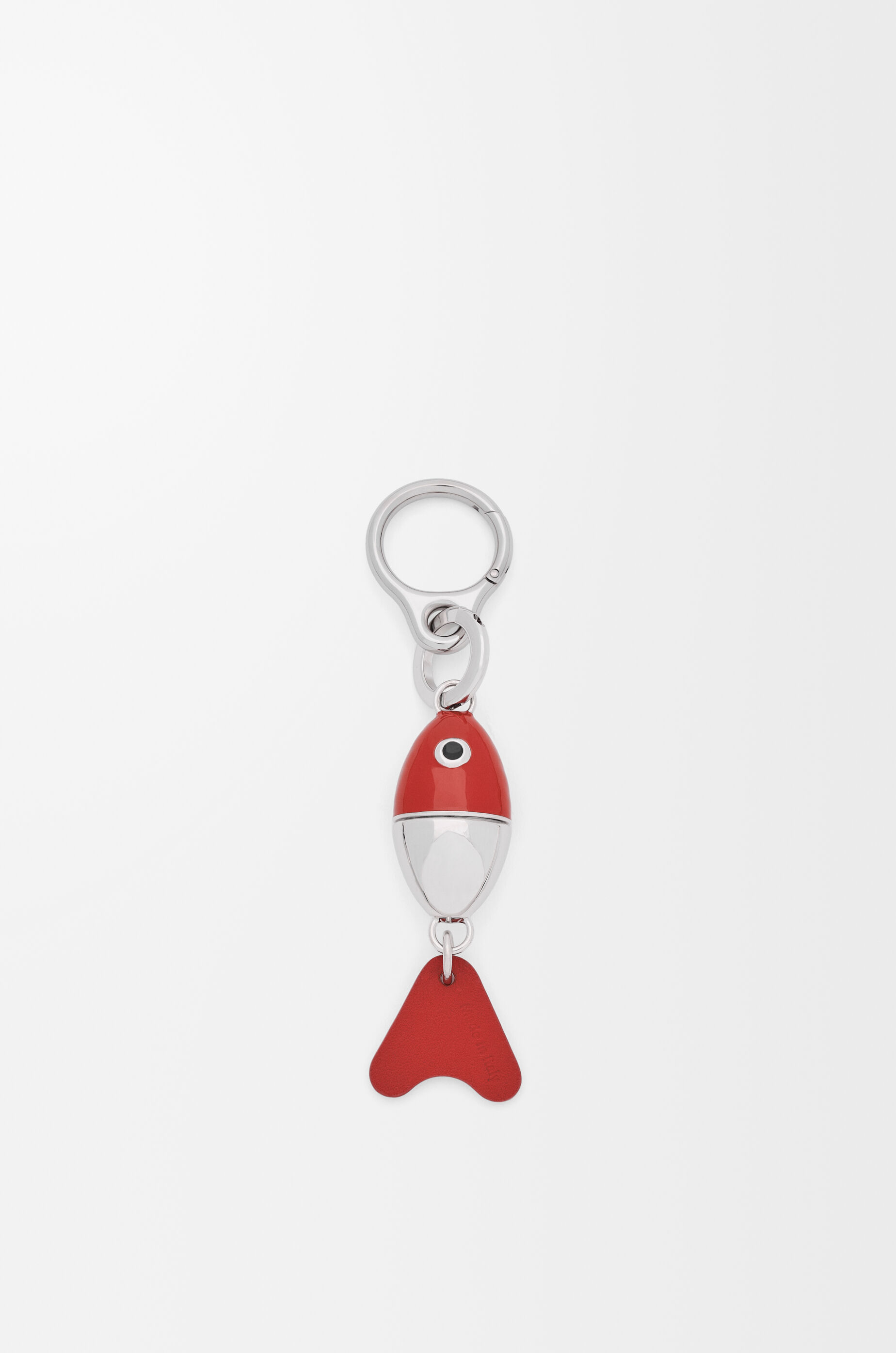 LOEWE Fishing lure charm Red/Silver