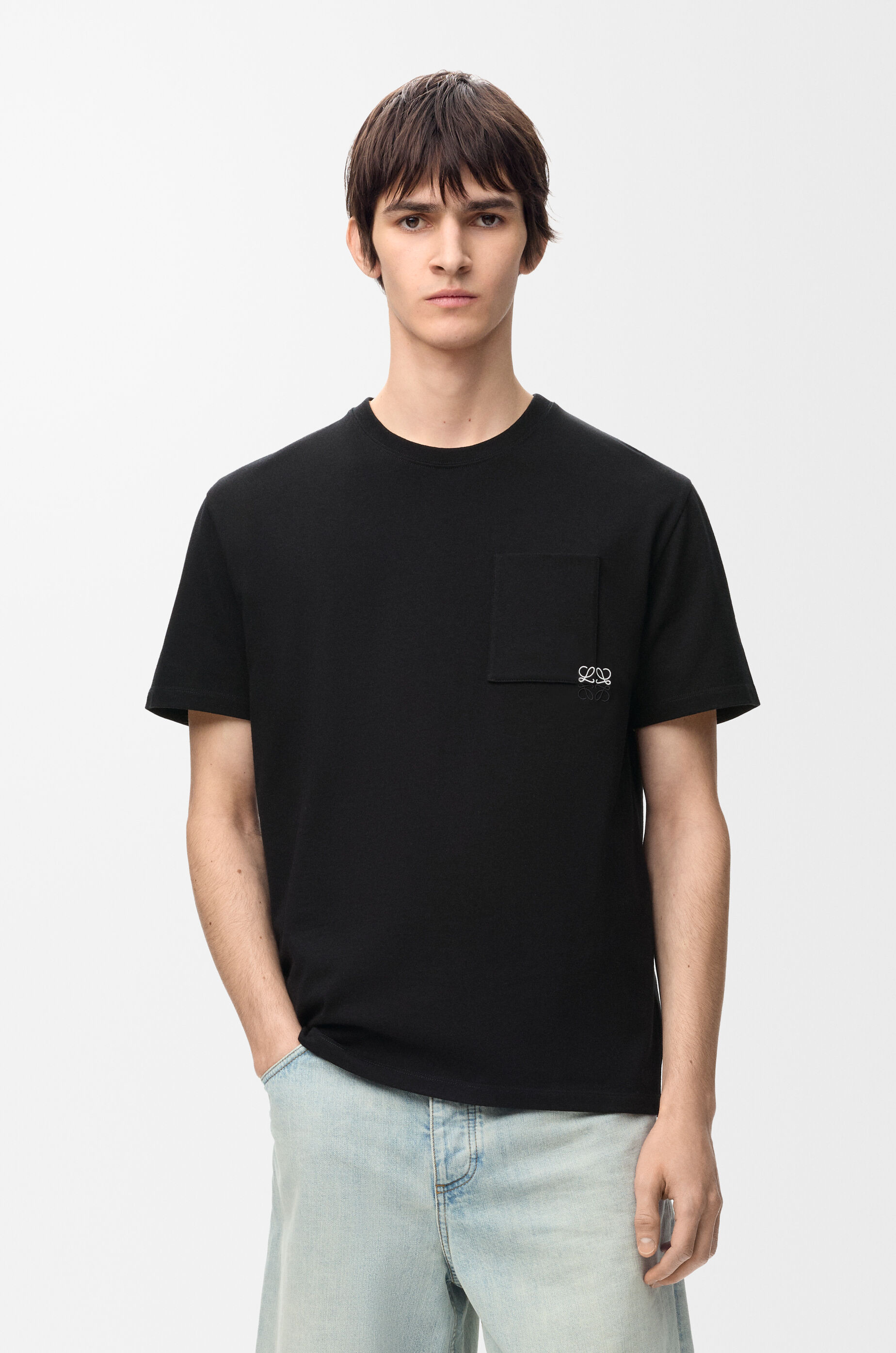 LOEWE Relaxed fit T-shirt in cotton Black