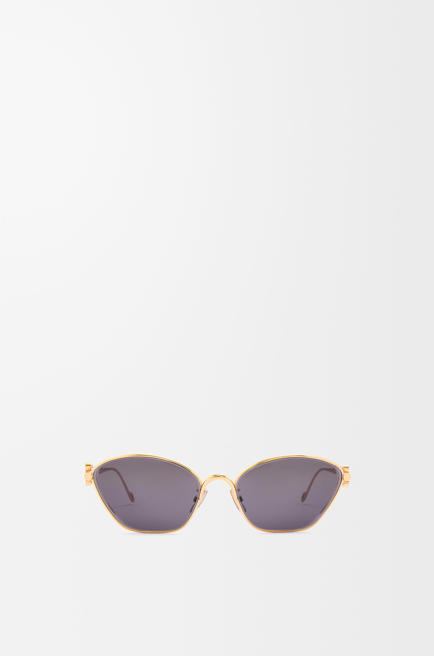 LOEWE Anagram hexagonal sunglasses Smoke Moka