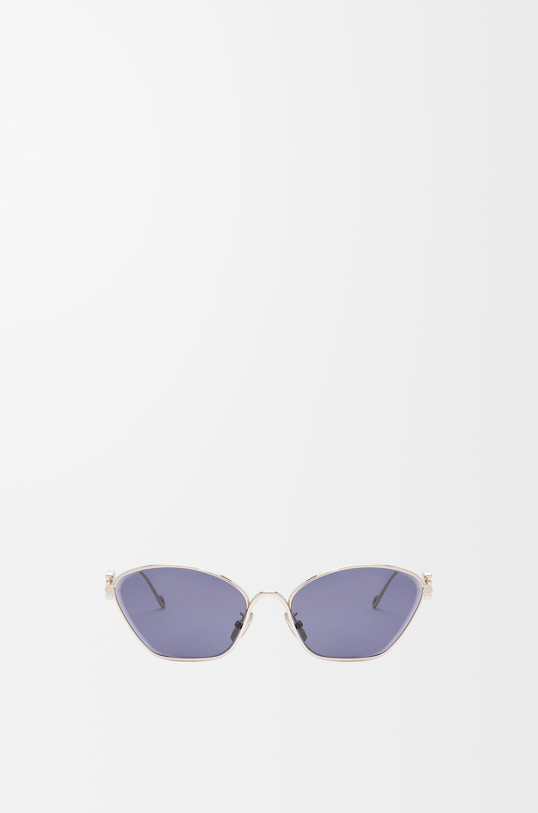 LOEWE Anagram hexagonal sunglasses Solid Blue
