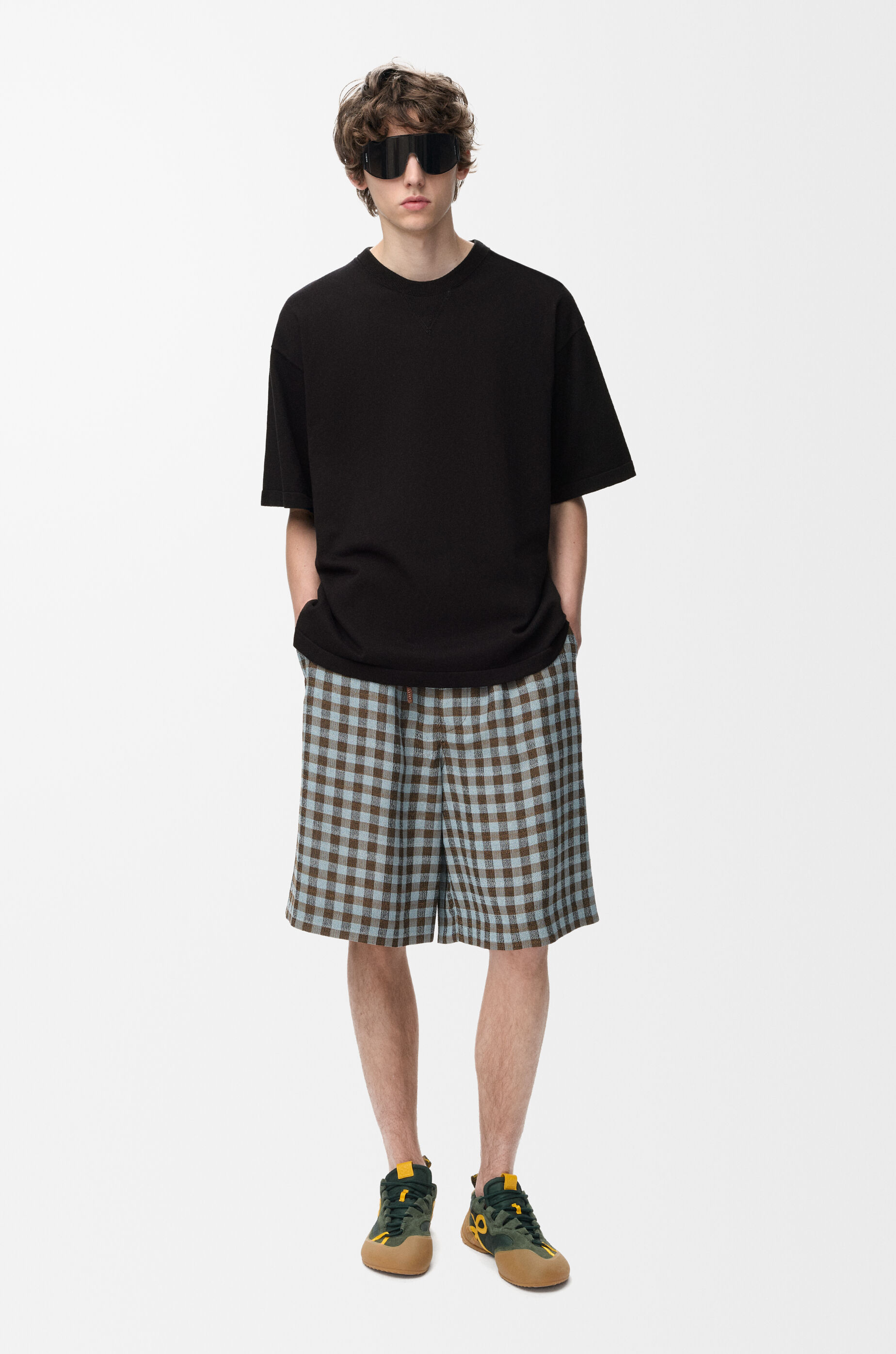 LOEWE Top in cotton Black
